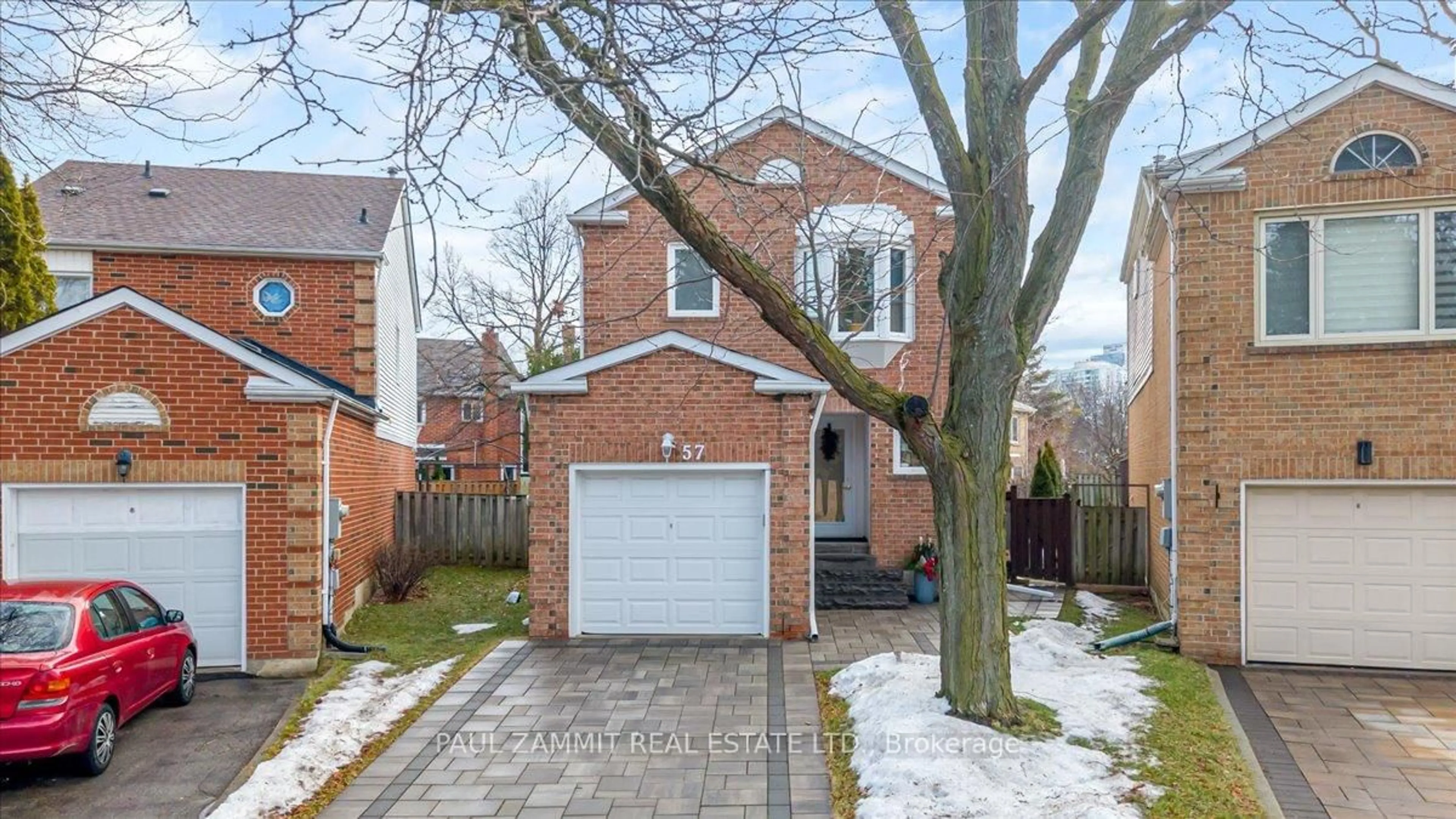 Home with brick exterior material, street for 57 Glenmanor Way, Vaughan Ontario L4J 3A3