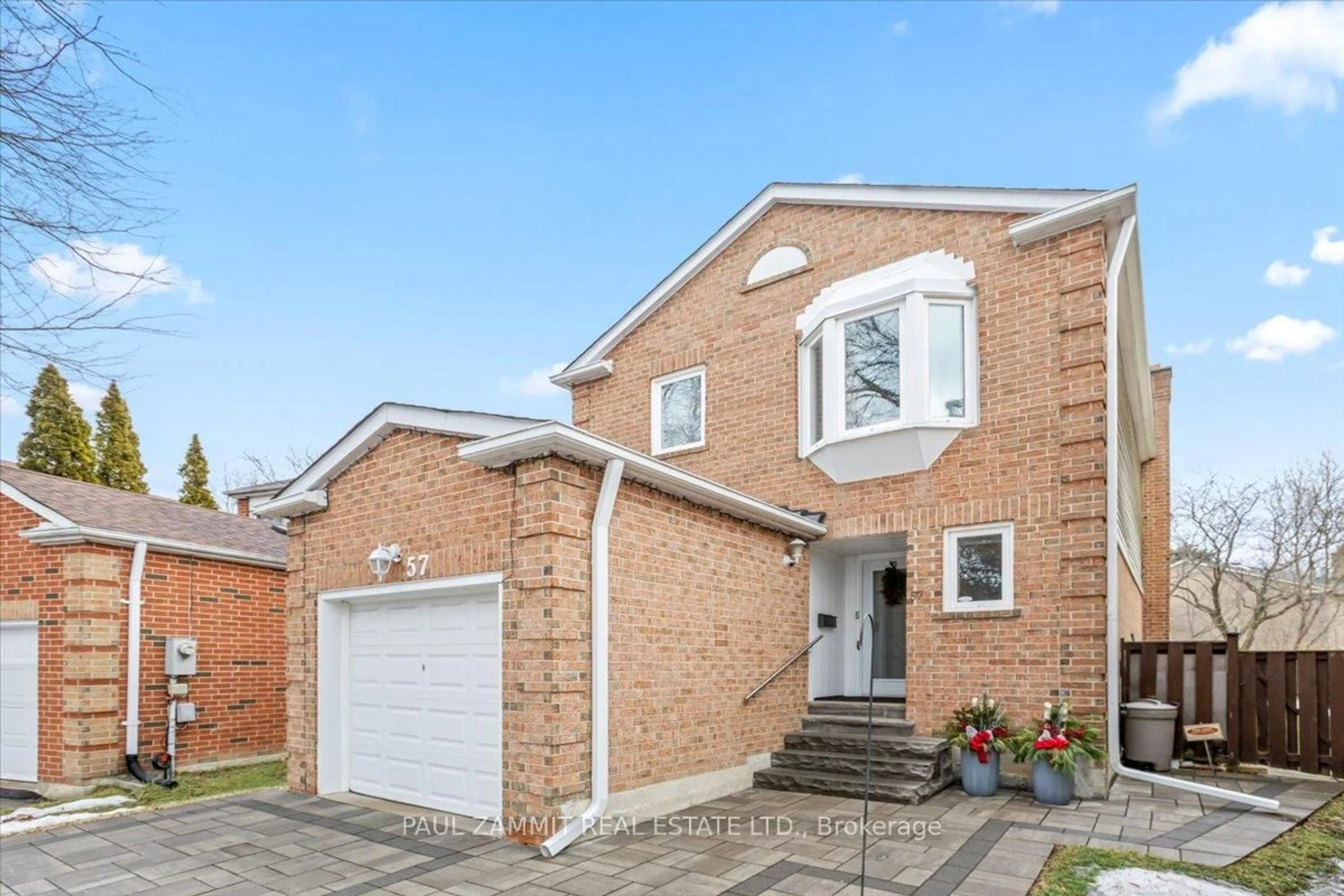Home with brick exterior material, street for 57 Glenmanor Way, Vaughan Ontario L4J 3A3