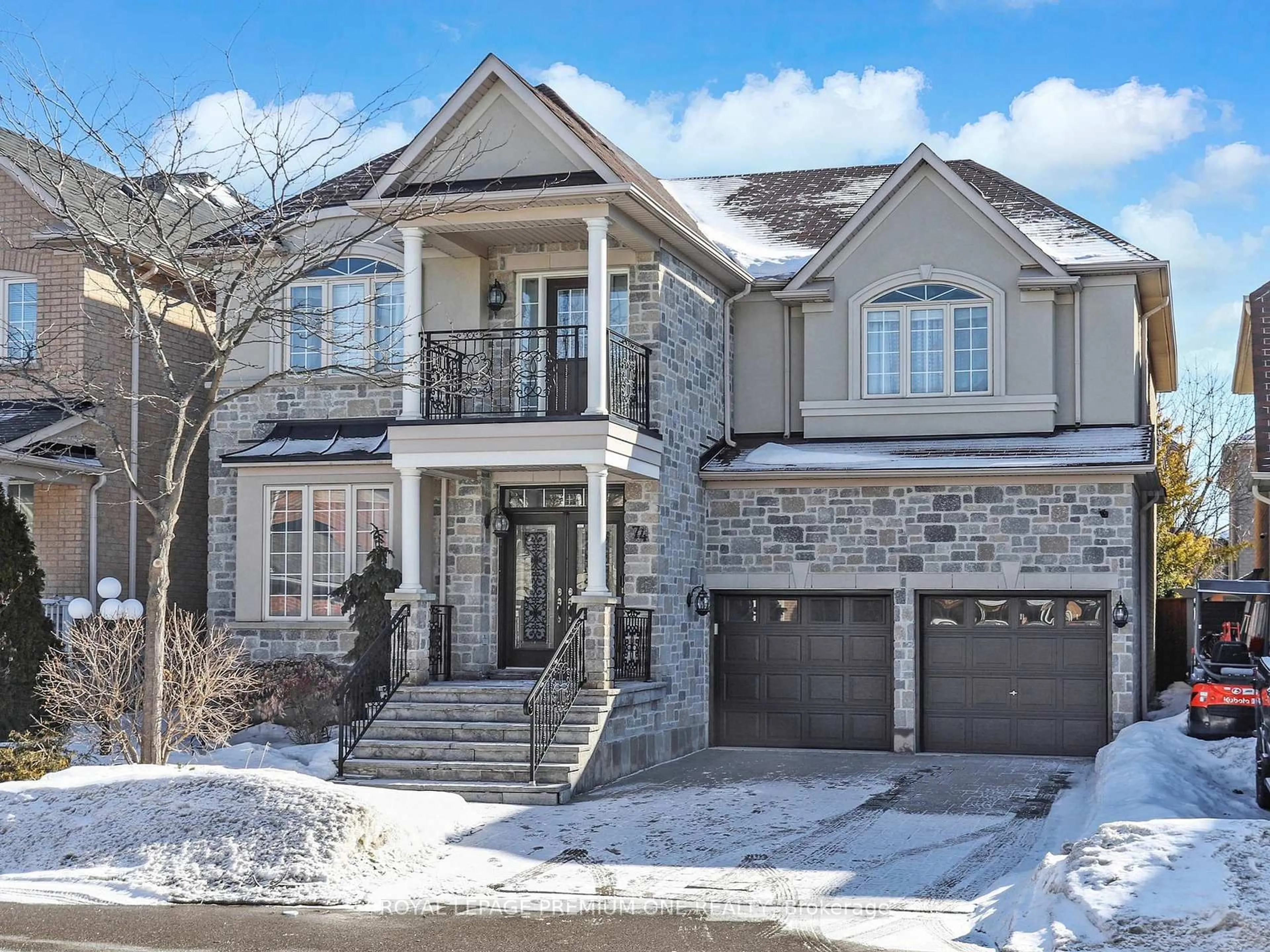 Home with brick exterior material, street for 74 Foresta Dr, Vaughan Ontario L4H 0N5