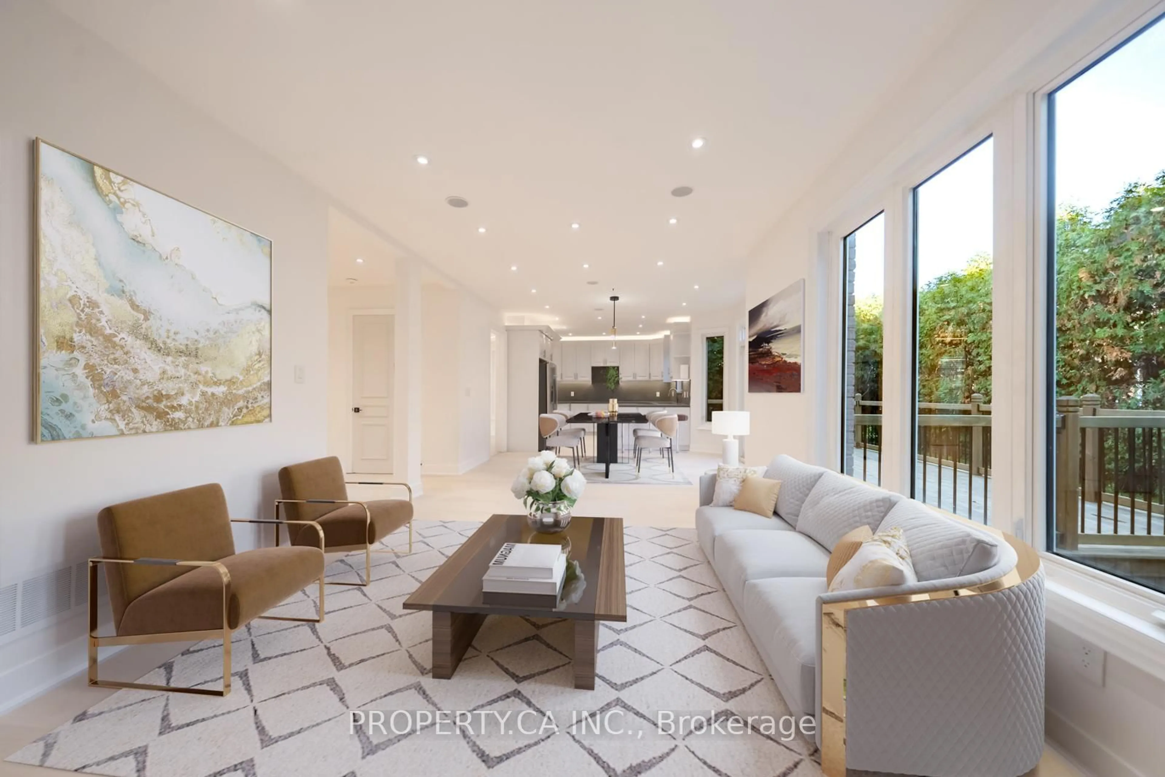 Living room with furniture, unknown for 63 Concord Rd, Vaughan Ontario L4J 3M2