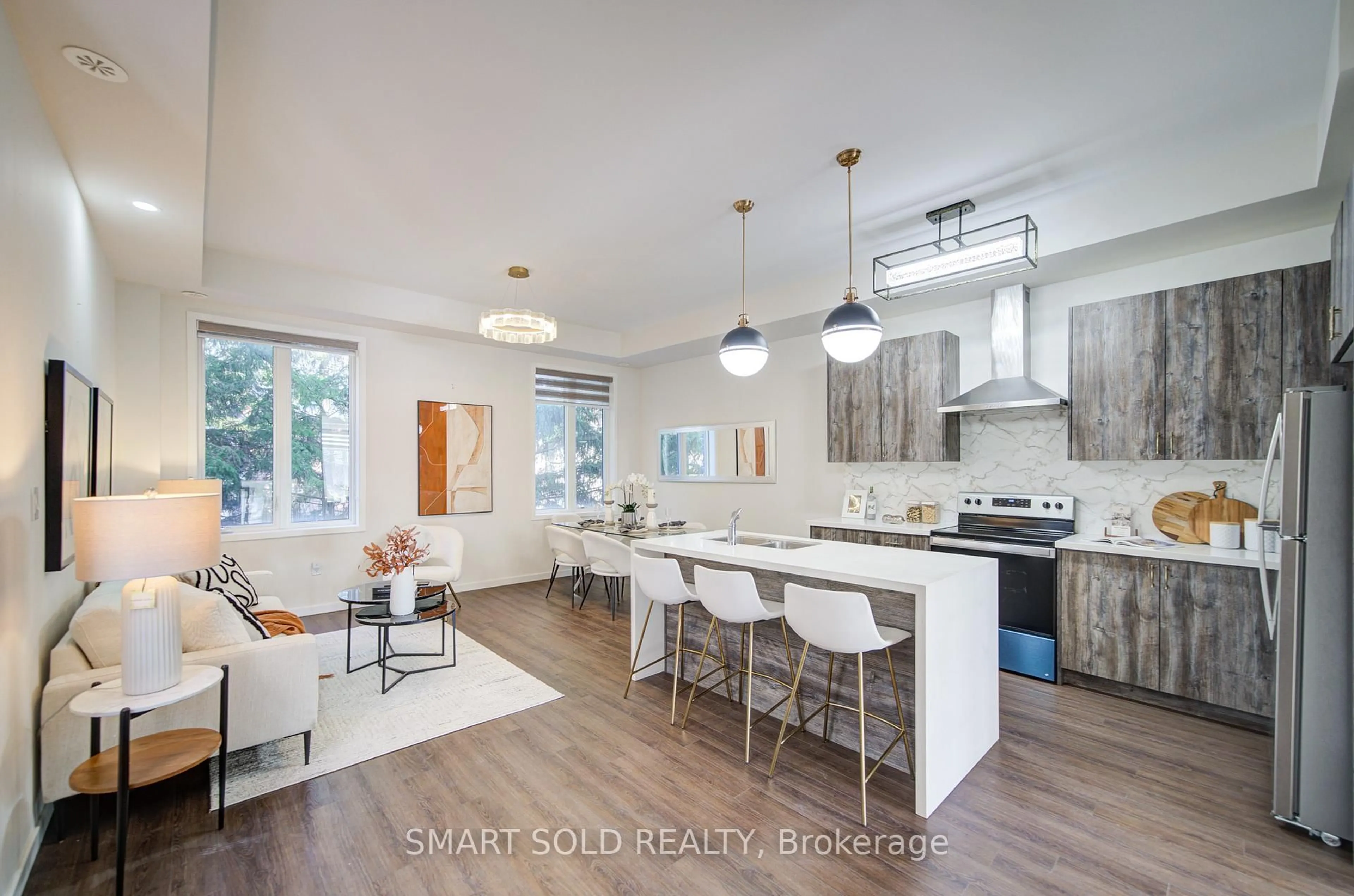 Open concept kitchen, unknown for 13 Armillo Pl, Markham Ontario L6E 0V4