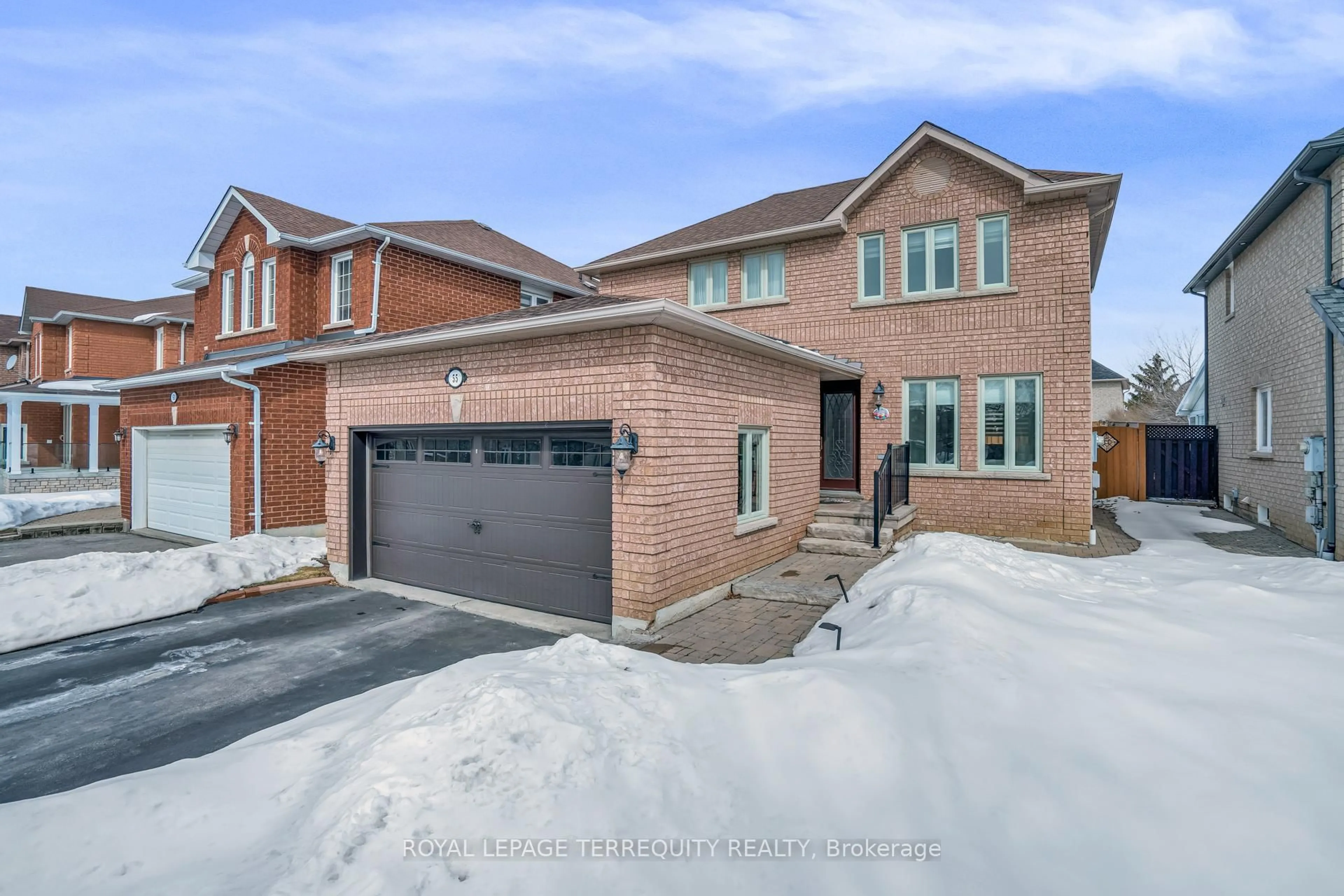 Home with brick exterior material, street for 55 Grampian Ave, Vaughan Ontario L6A 2A1