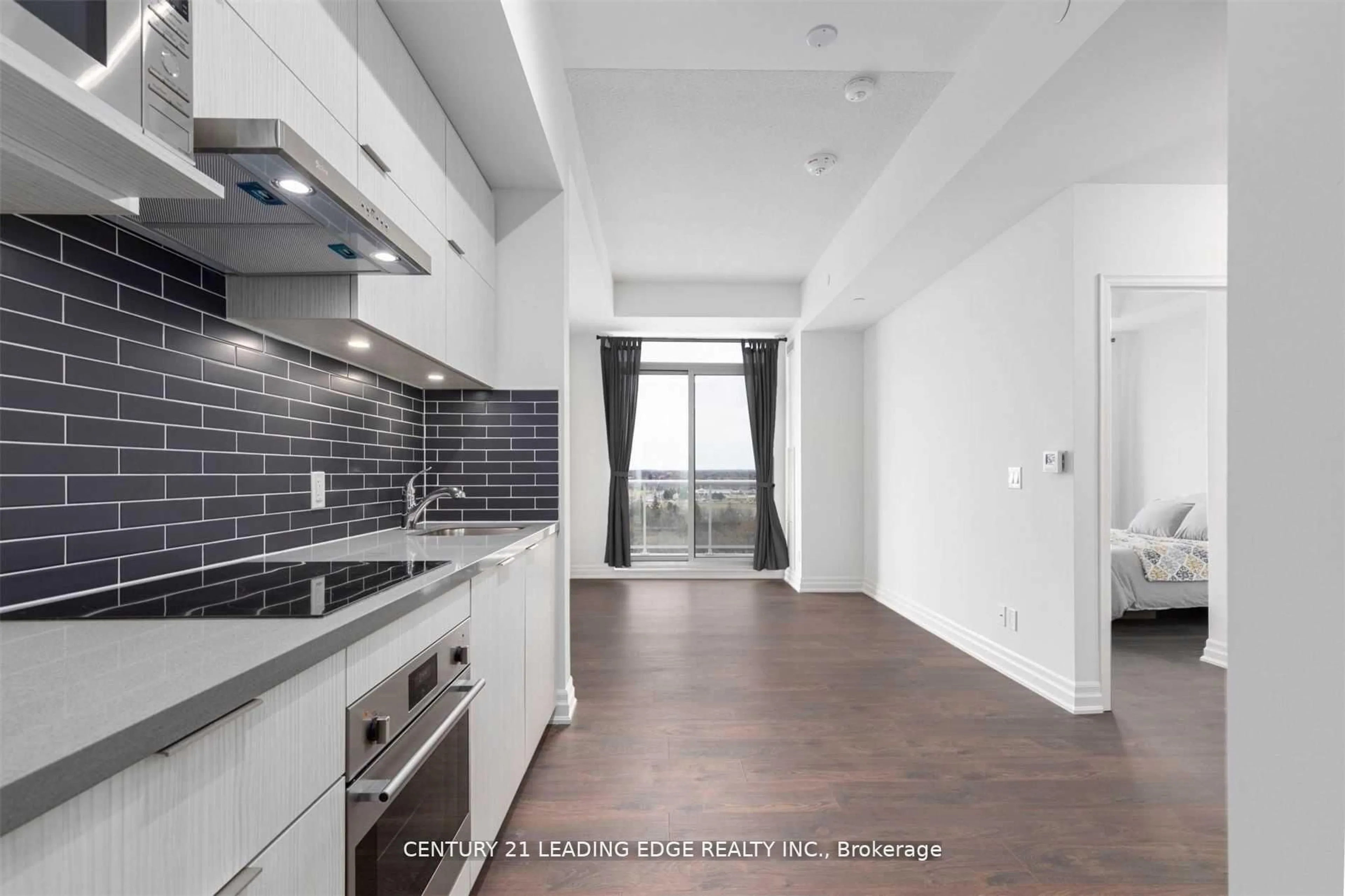 Standard kitchen, ceramic/tile floor for 8 ROUGE VALLEY Dr #1215, Markham Ontario L6G 0G8