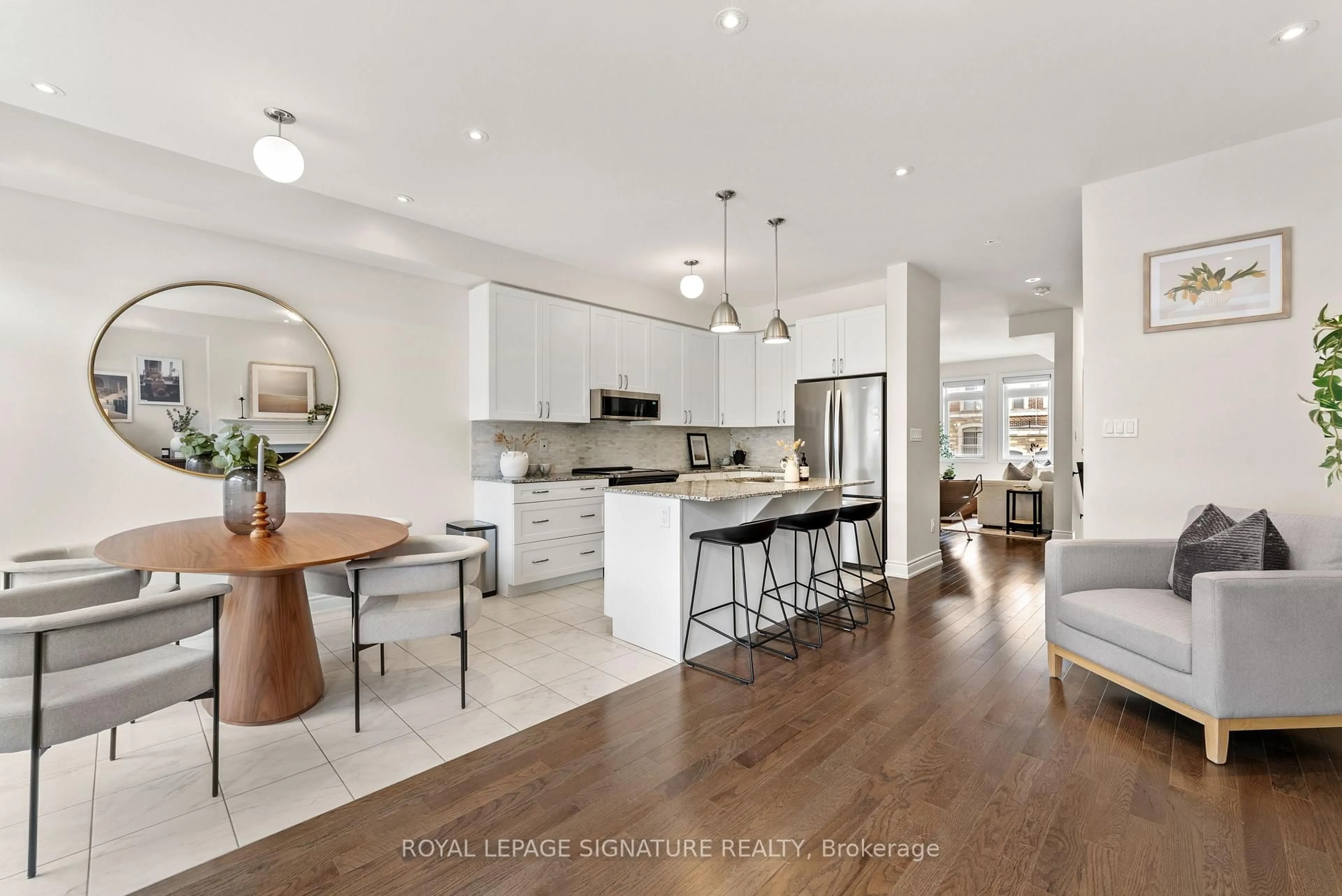 Open concept kitchen, unknown for 71 Farooq Blvd, Vaughan Ontario L4H 4P3