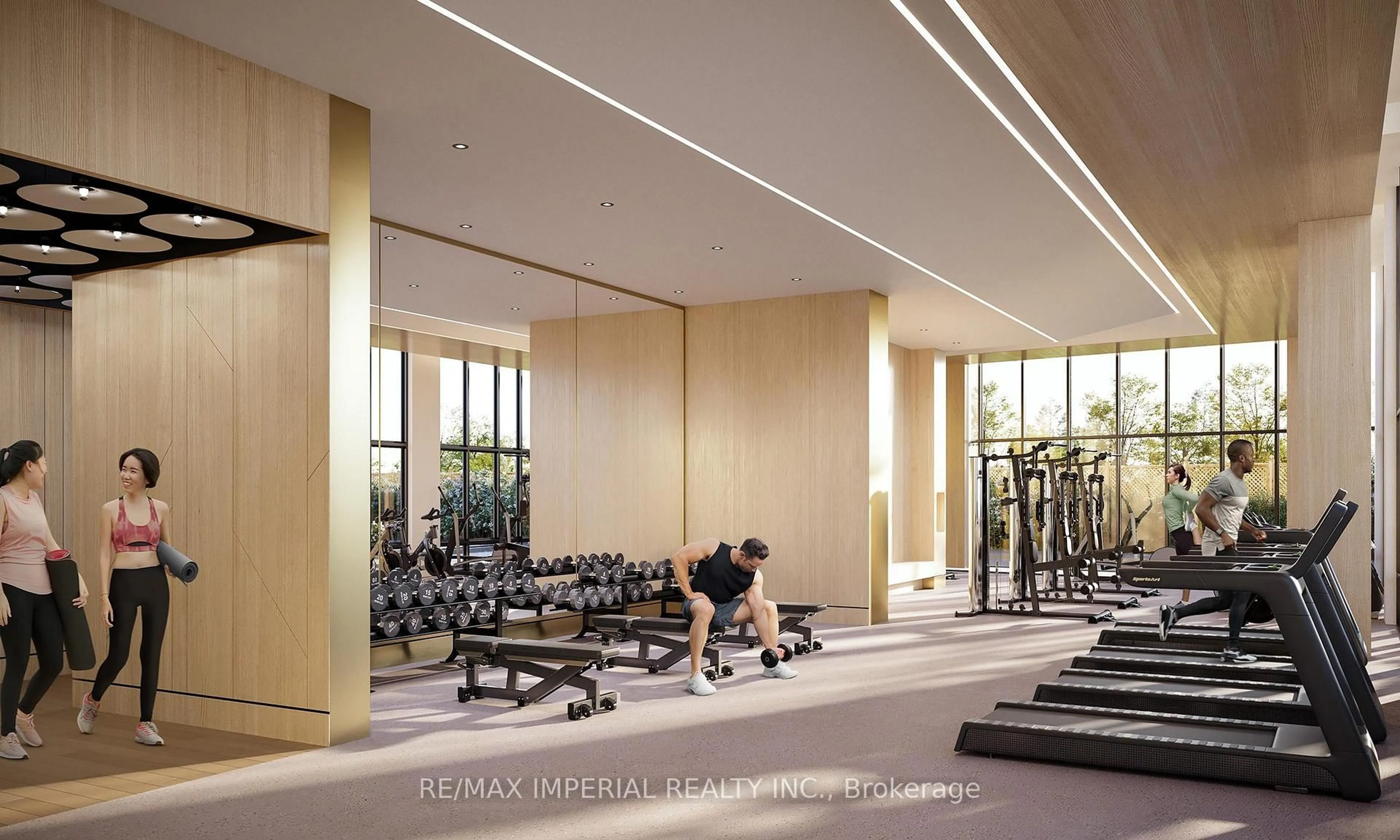 Gym or fitness room for 2851 Highway 7 Rd #819, Vaughan Ontario L4K 1W2