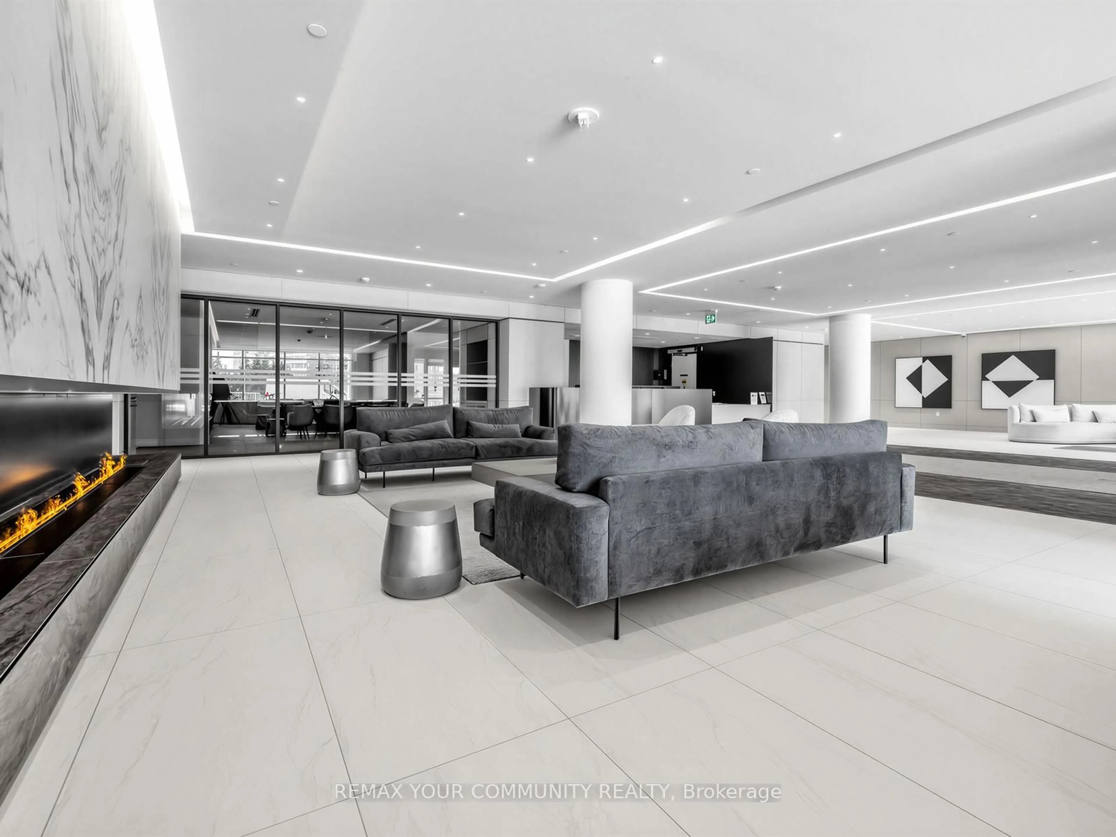 Lobby for 30 Upper Mall Way #1510, Vaughan Ontario L4J 4P8