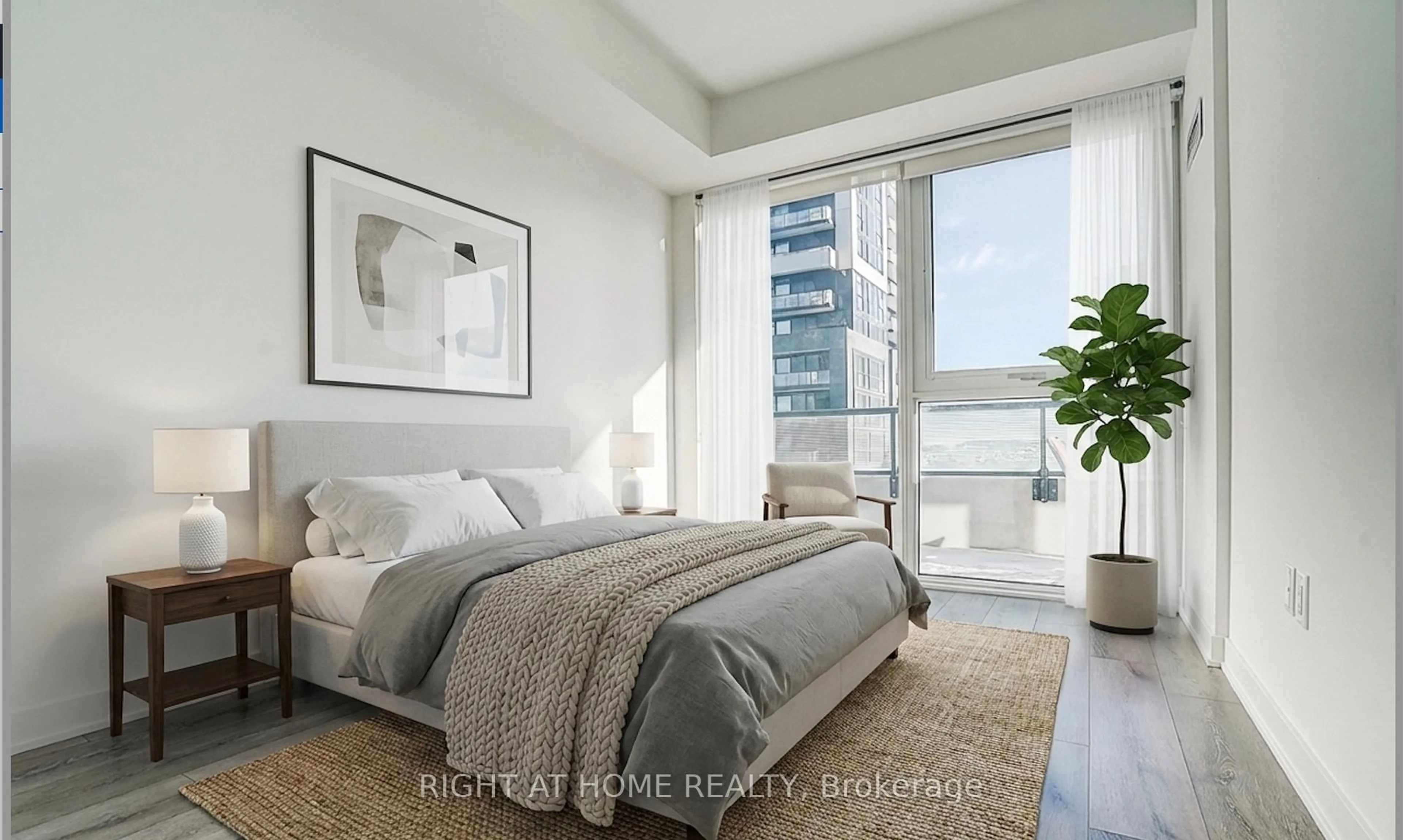 Bedroom with bed, unknown for 95 Oneida Cres #508, Richmond Hill Ontario L4B 0H5