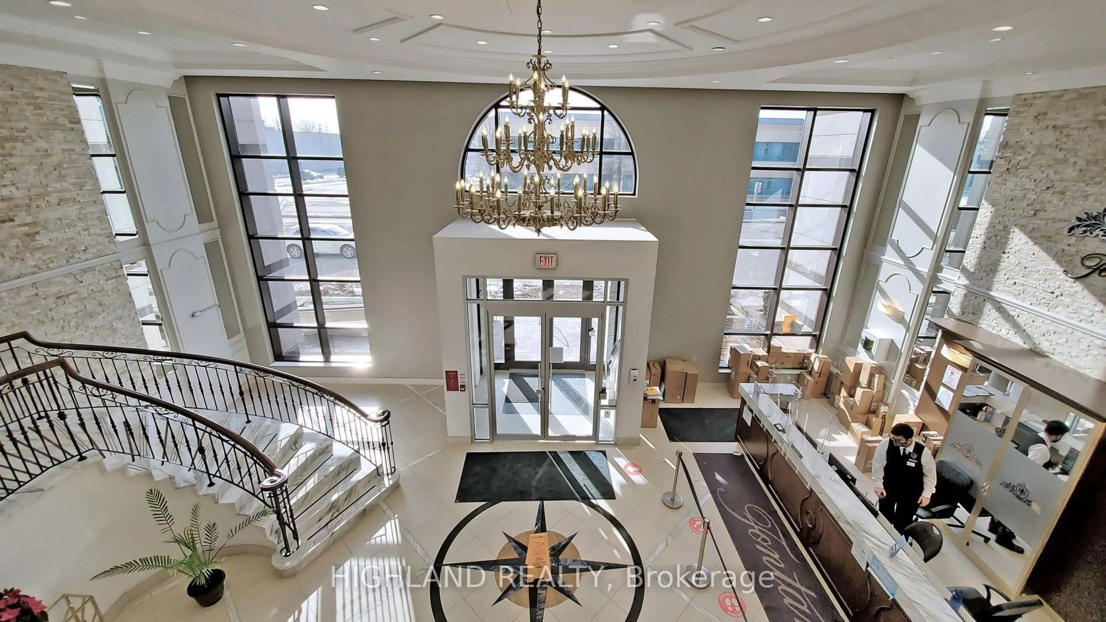 Indoor foyer for 33 Clegg Rd #D808, Markham Ontario L6G 0G6