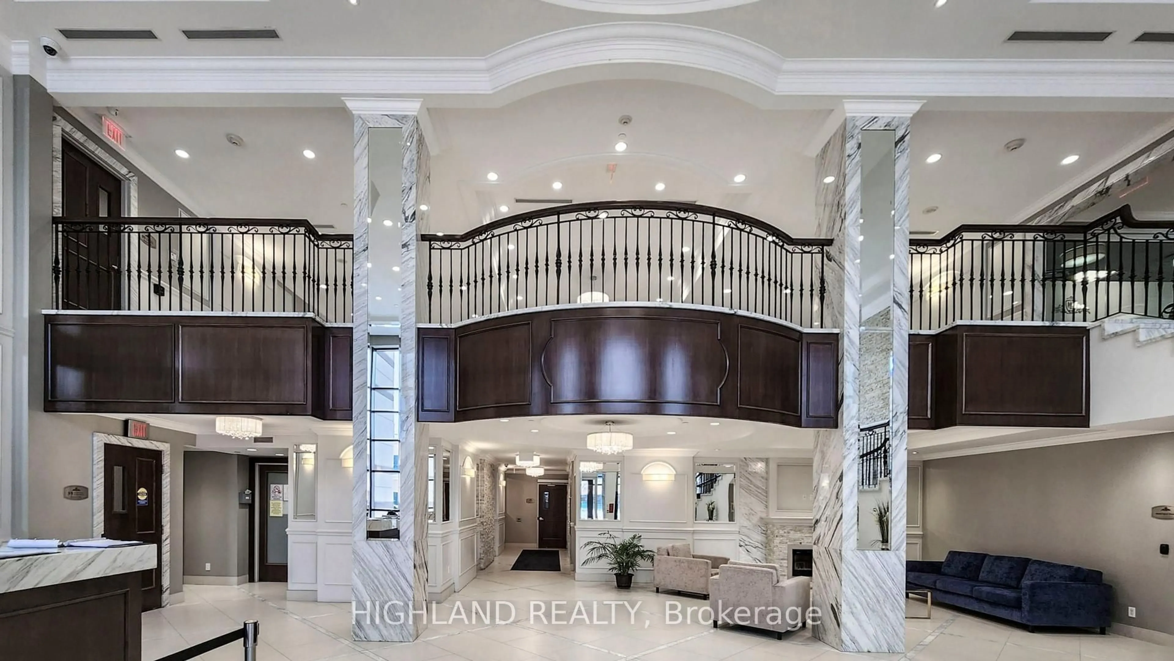 Indoor foyer for 33 Clegg Rd #D808, Markham Ontario L6G 0G6