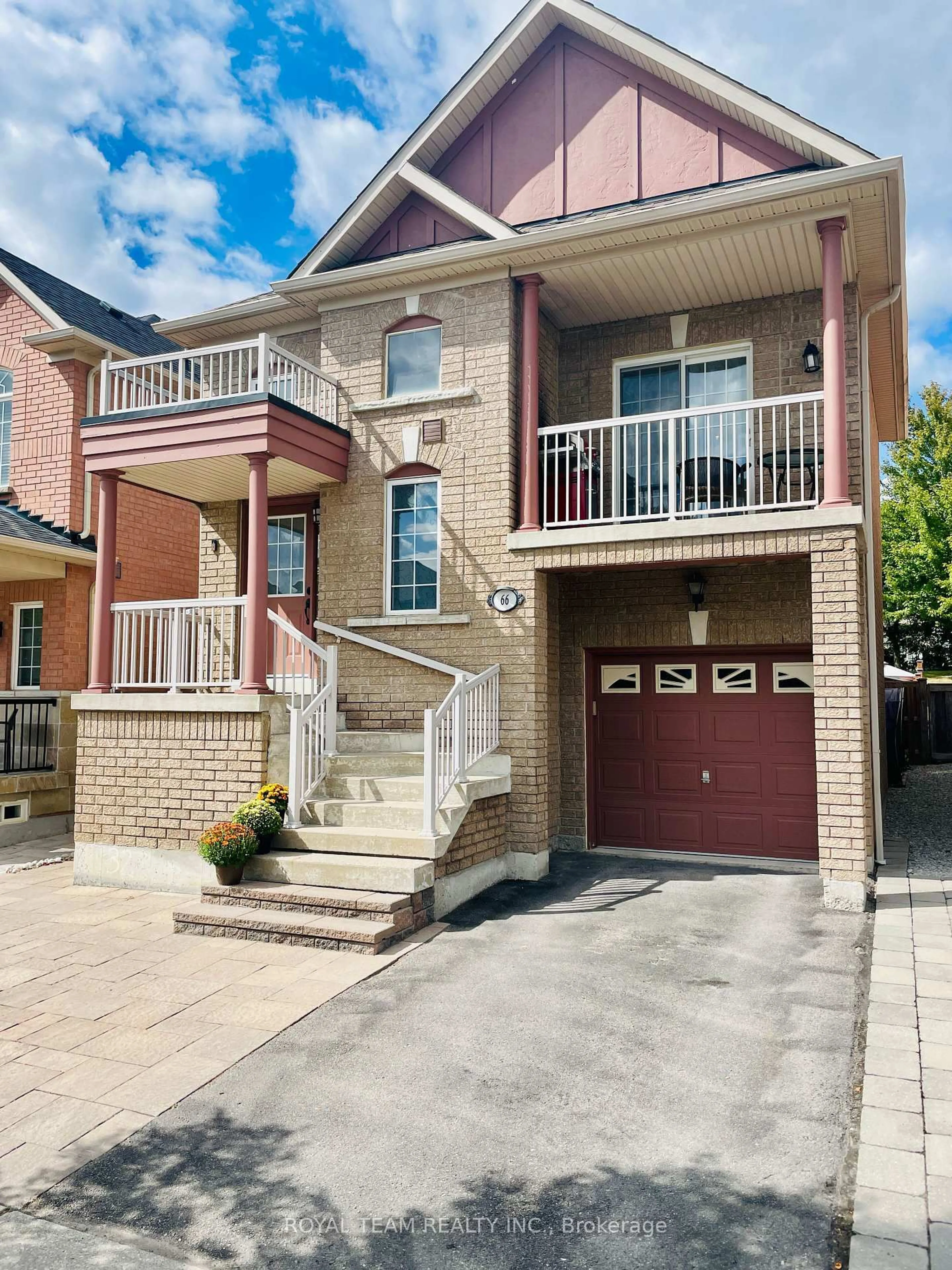 Home with brick exterior material, street for 66 Canyon Gate Cres, Vaughan Ontario L6A 0C2
