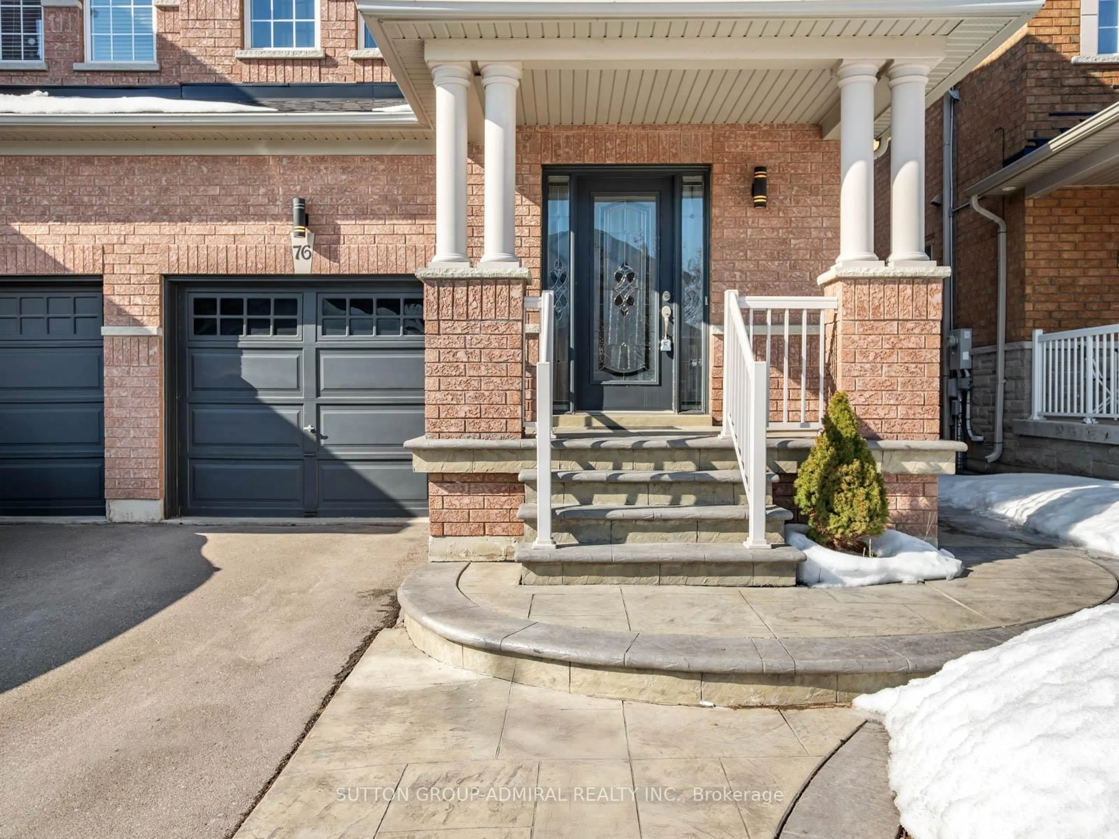 Home with brick exterior material, street for 76 Orion Ave, Vaughan Ontario L4H 3A1