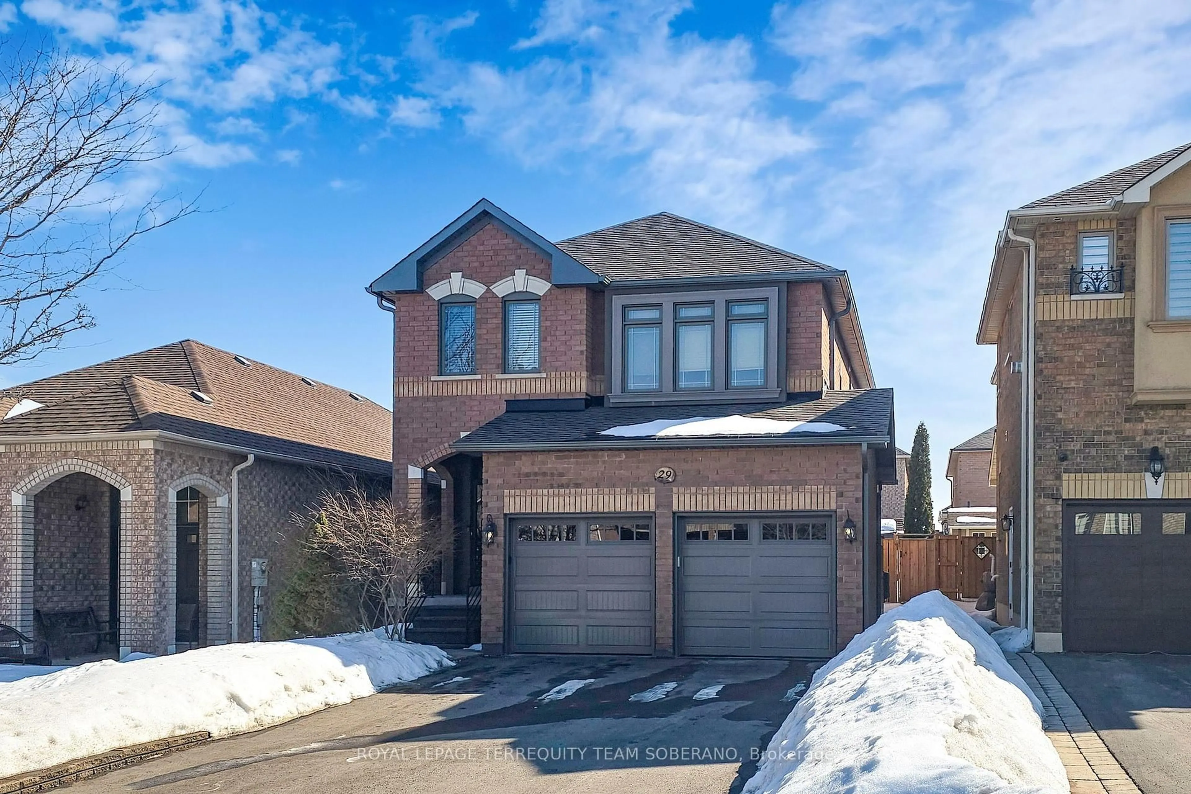 Home with brick exterior material, street for 29 Monterey Rd, Vaughan Ontario L4H 1W3