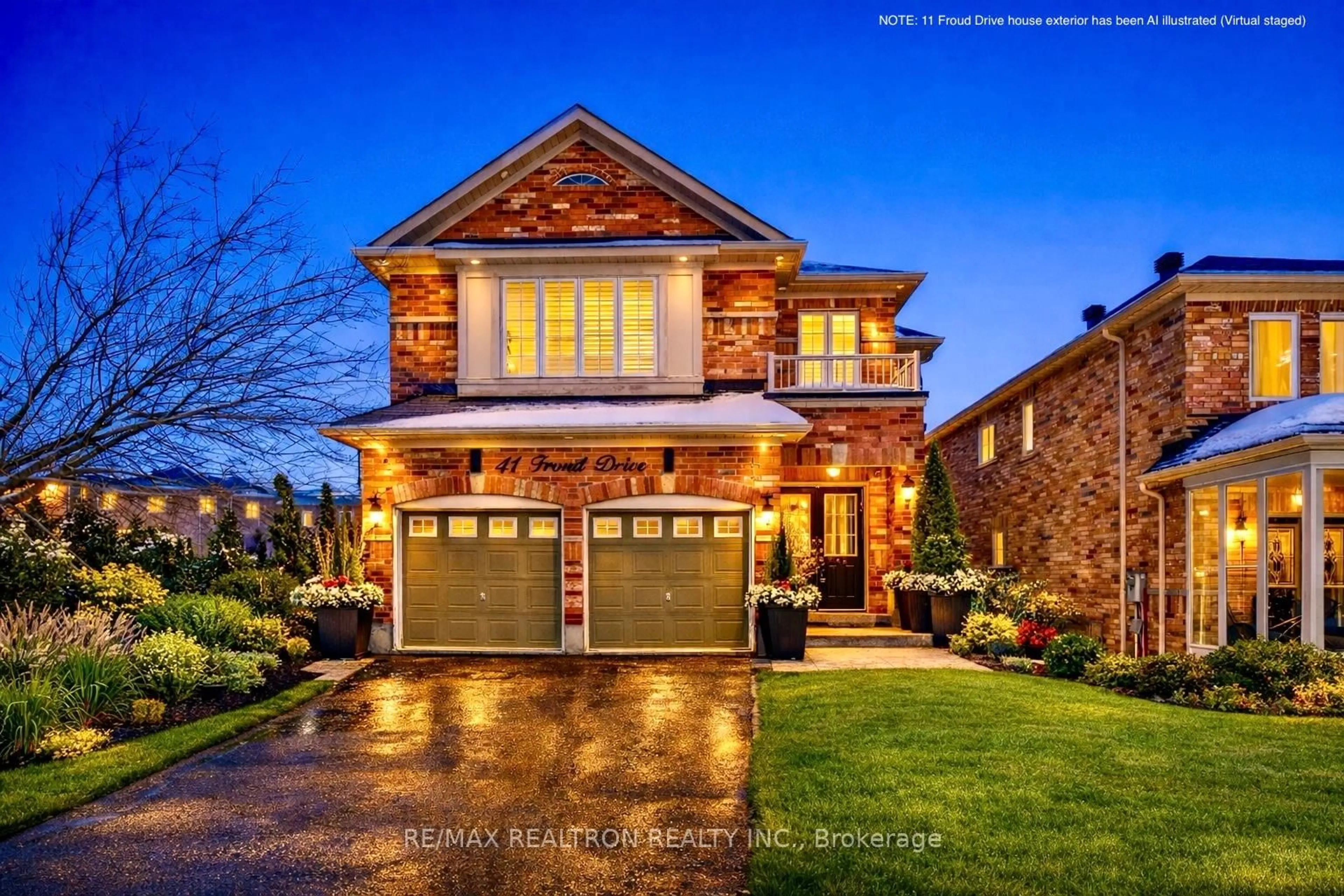 Home with brick exterior material, street for 11 Froud Dr, Richmond Hill Ontario L4S 0C5