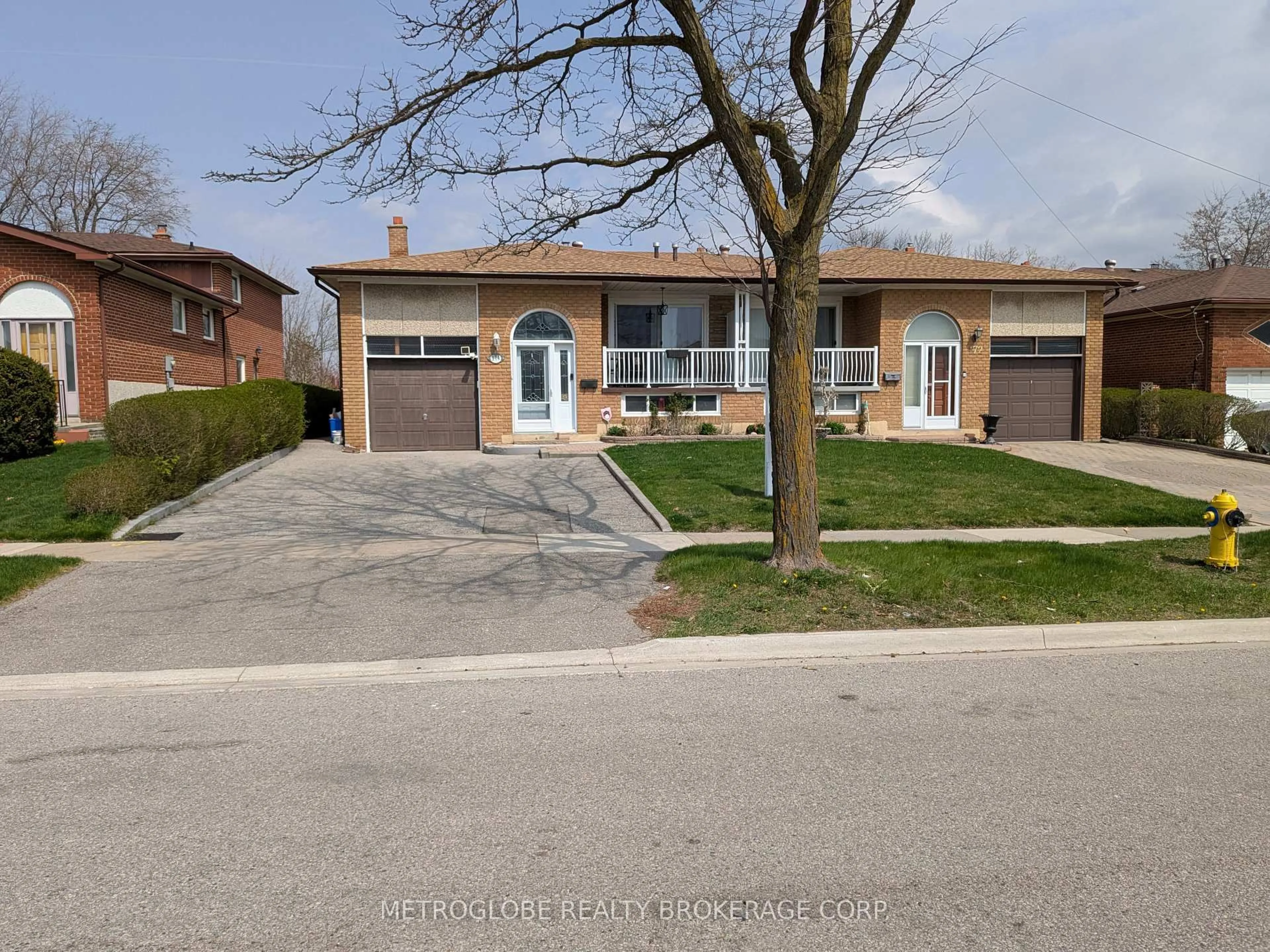 Home with brick exterior material, street for 174 Andrew Park, Vaughan Ontario L4L 1G3