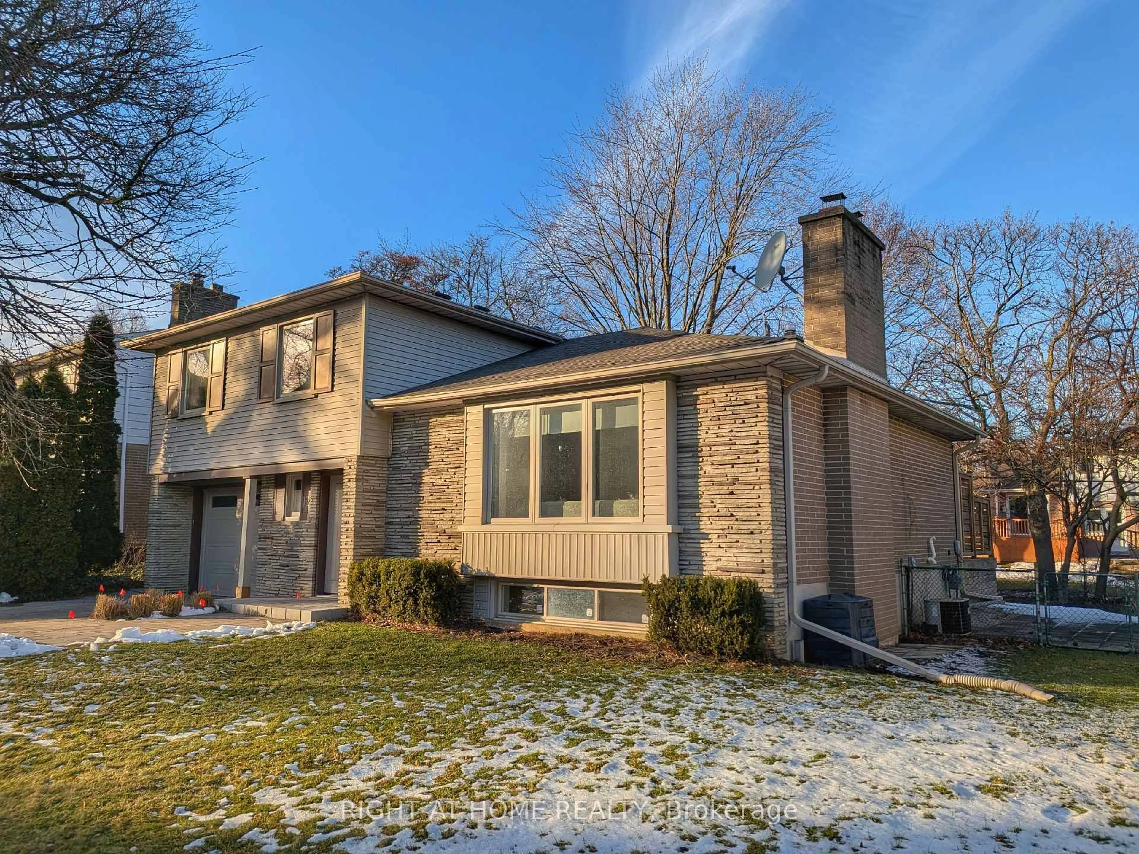 Home with brick exterior material, street for 12 Courtham Ave, Markham Ontario L3T 1G3