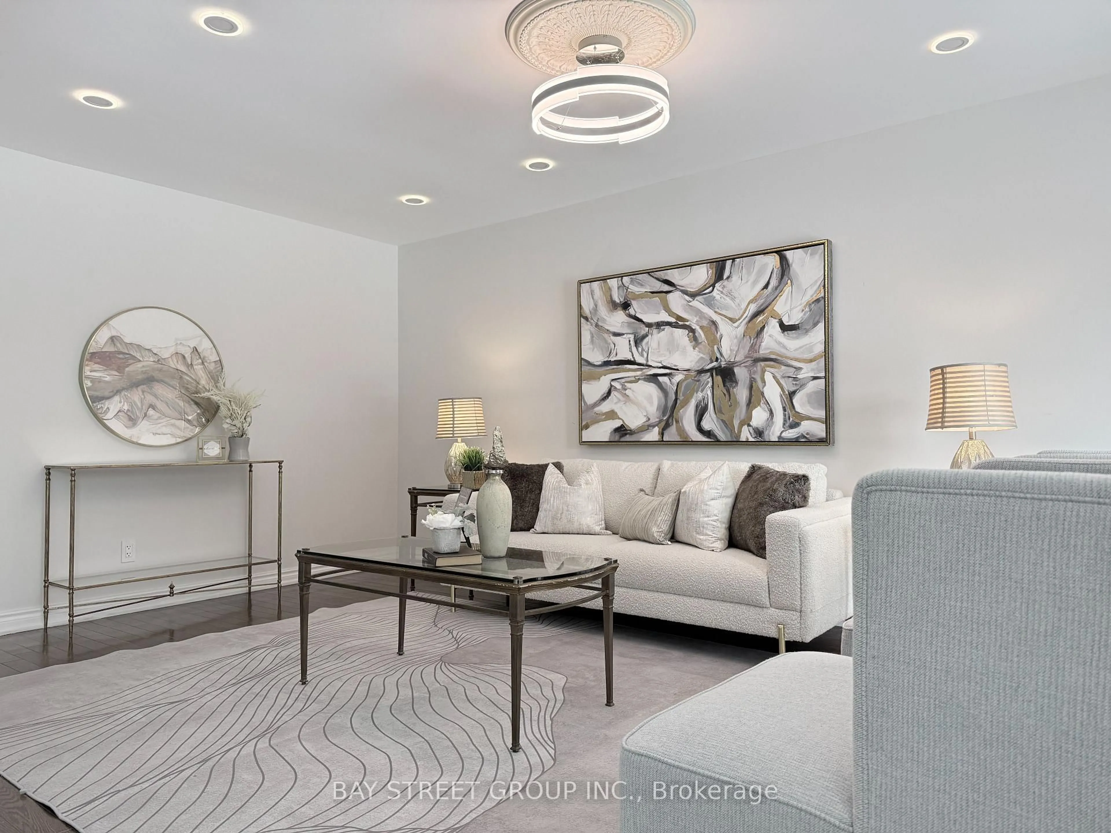 Living room with furniture, unknown for 212 risebrough Crct, Markham Ontario L3R 3H9