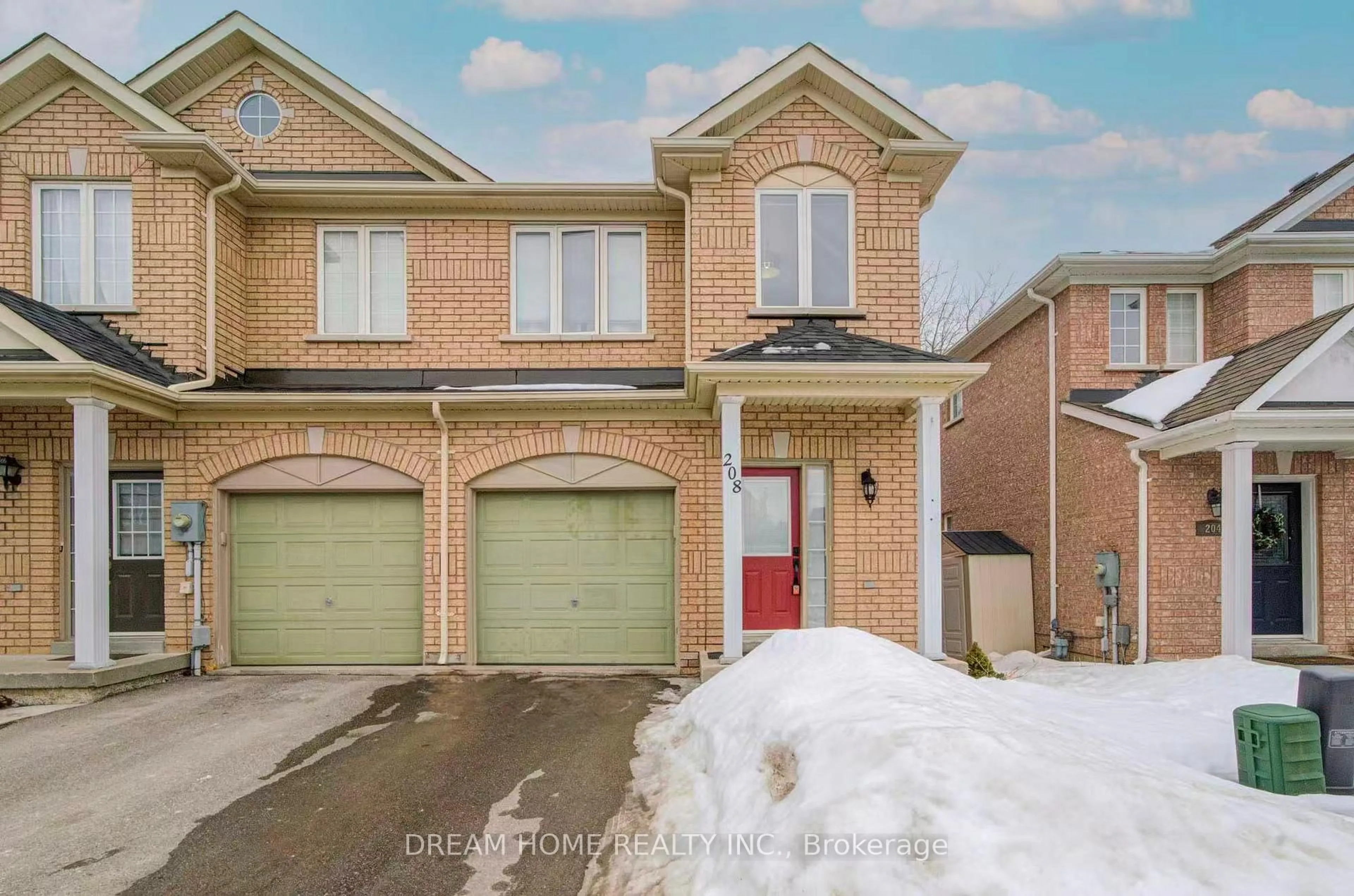 Home with brick exterior material, street for 208 Tom Taylor Cres, Newmarket Ontario L3X 3E8