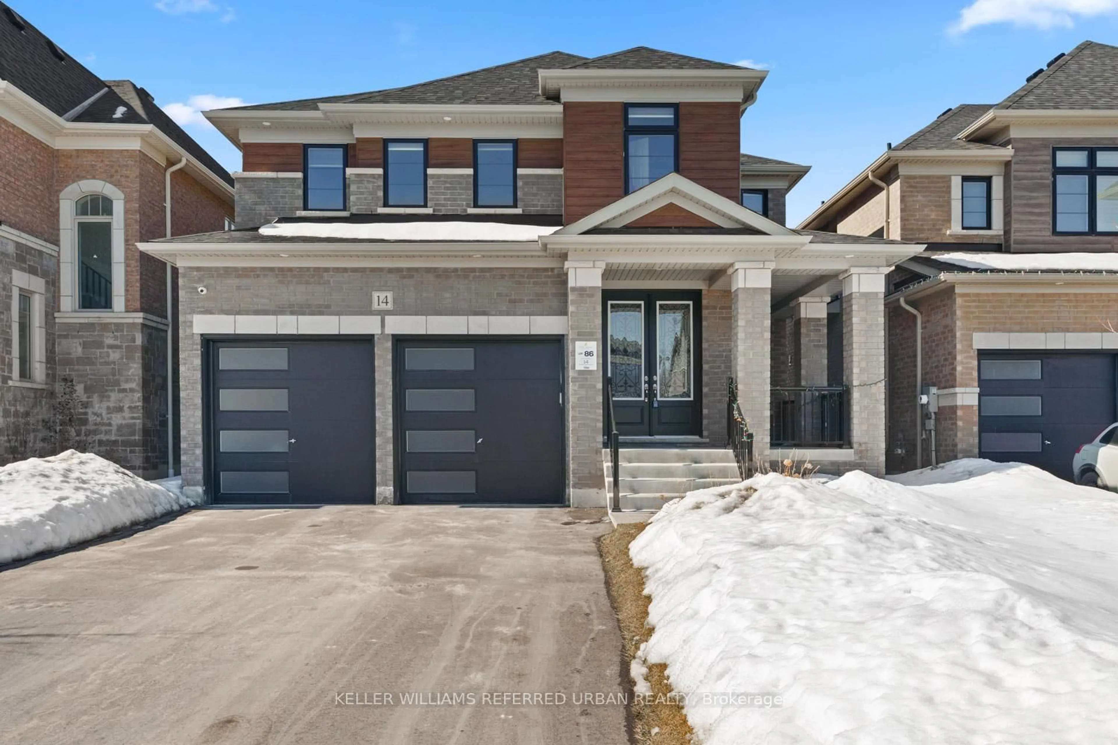 Home with brick exterior material, street for 14 Hummingbird Grve, Adjala-Tosorontio Ontario L0G 1W0