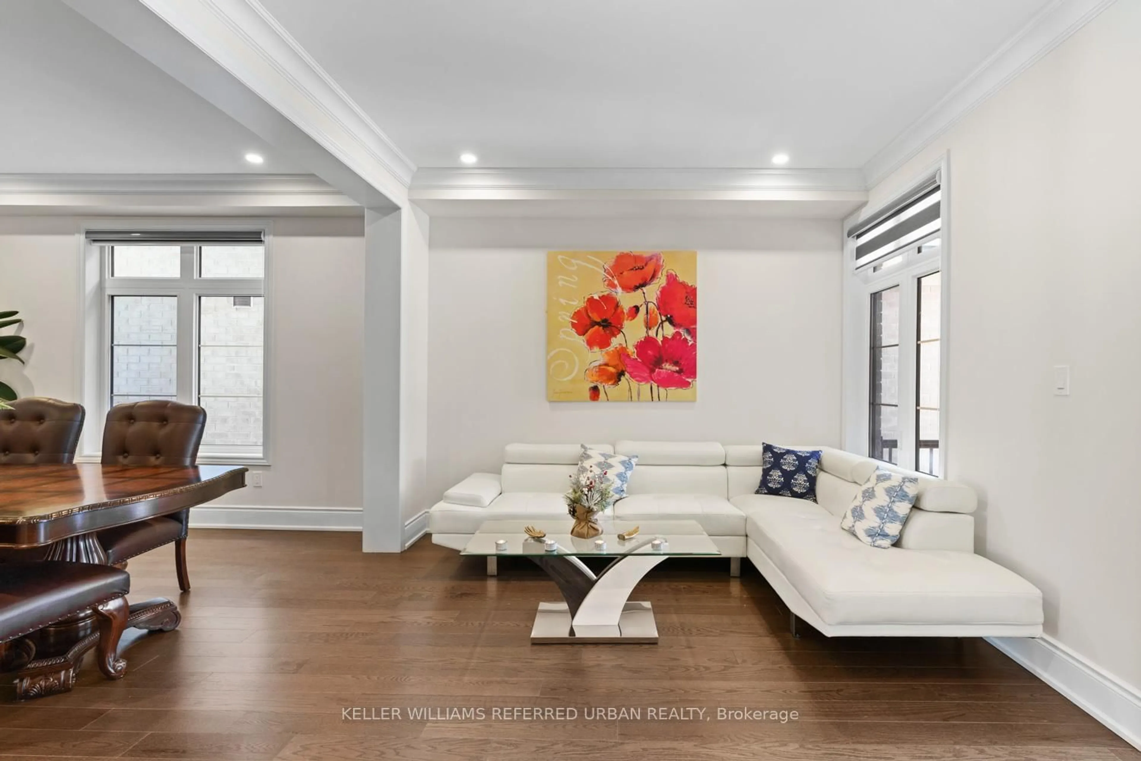 Living room with furniture, ceramic/tile floor for 14 Hummingbird Grve, Adjala-Tosorontio Ontario L0G 1W0