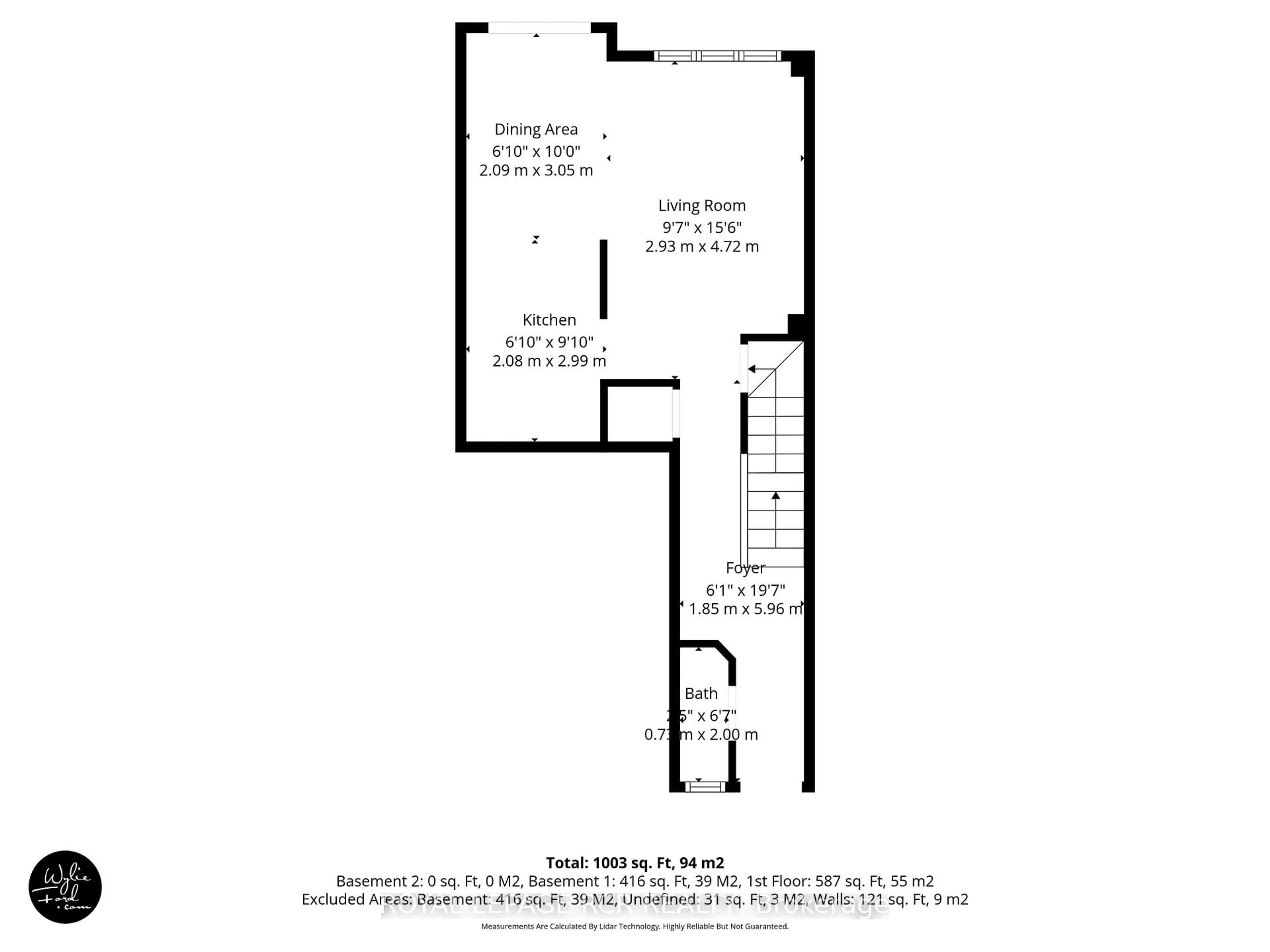 Floor plan for 369 Riddell Crt #10, Newmarket Ontario L3Y 8M8