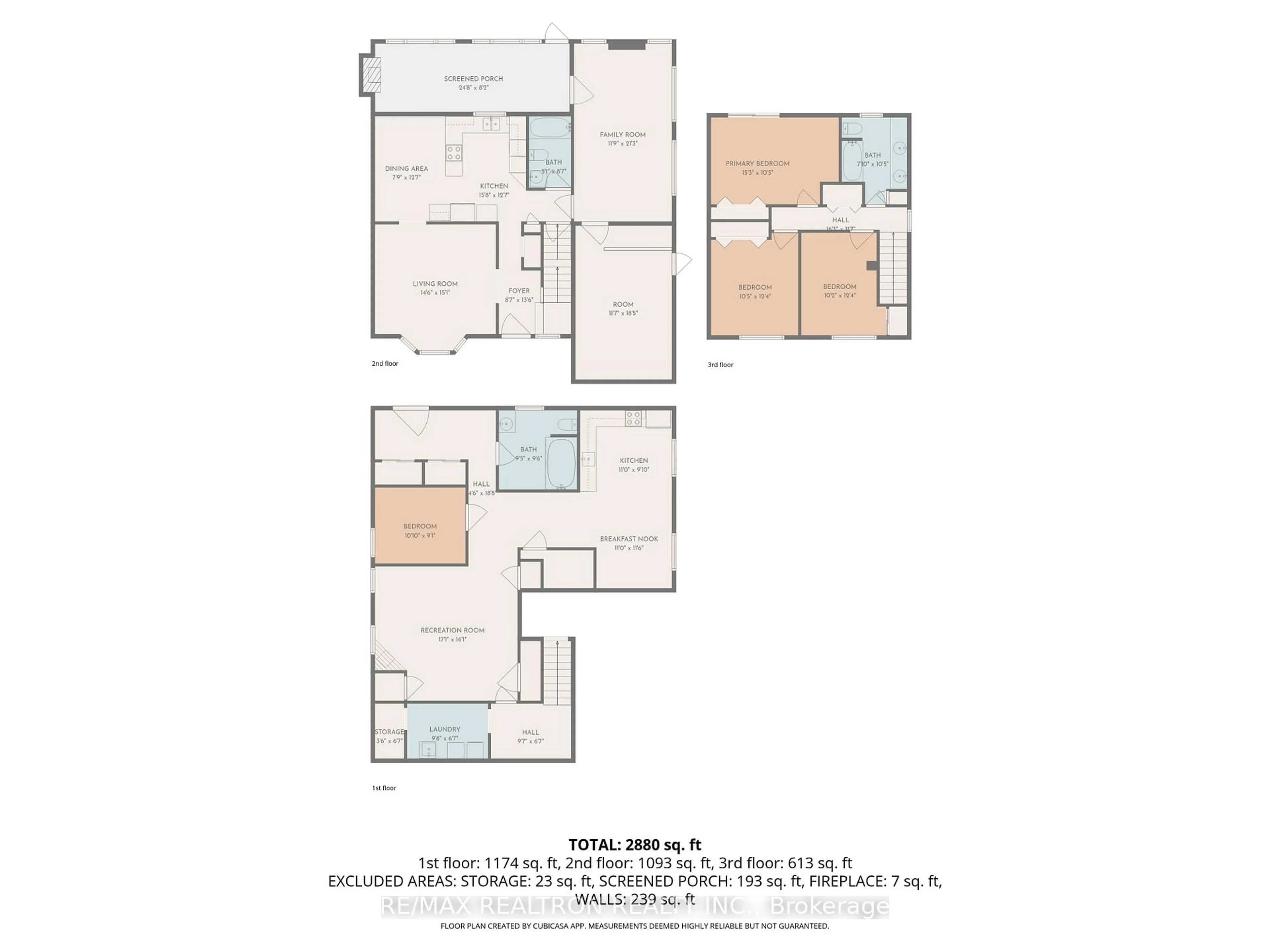 Floor plan for 173 Elgin Mills Rd, Richmond Hill Ontario L4C 4M1