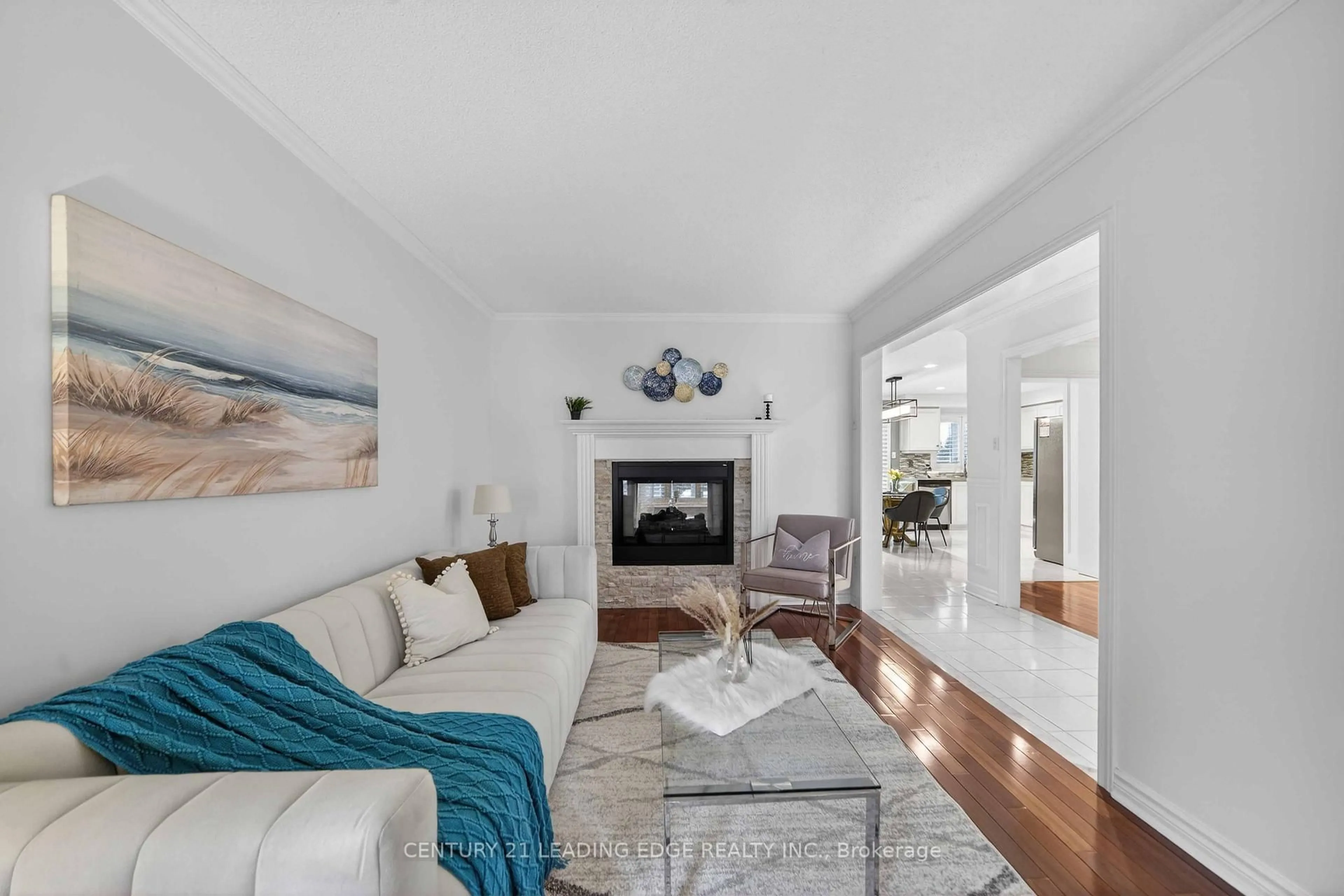 Living room with furniture, unknown for 91 Havelock Gate, Markham Ontario L3S 3P6