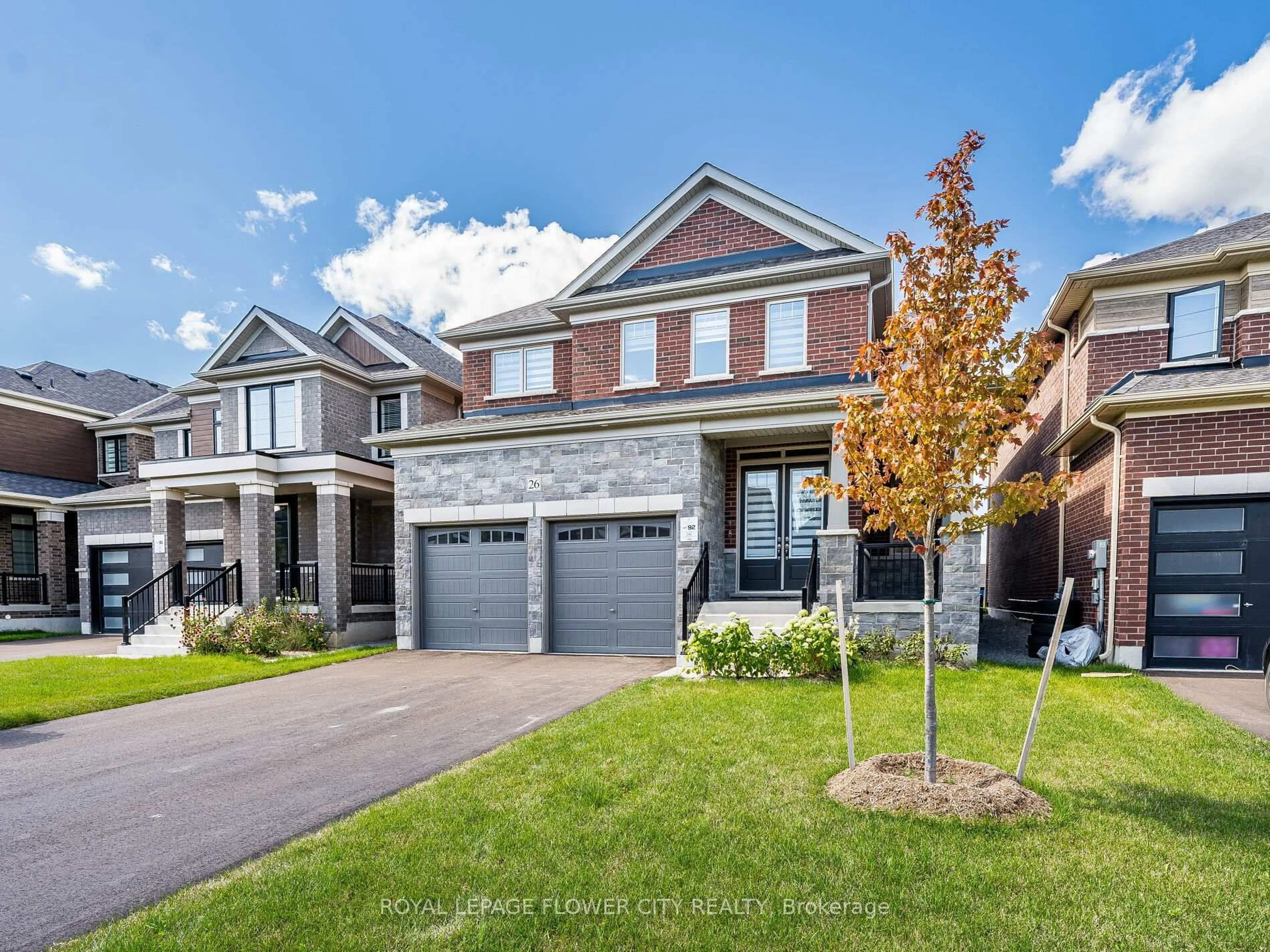 Home with brick exterior material, street for 26 Hummingbird Grve, Adjala-Tosorontio Ontario L0G 1W0