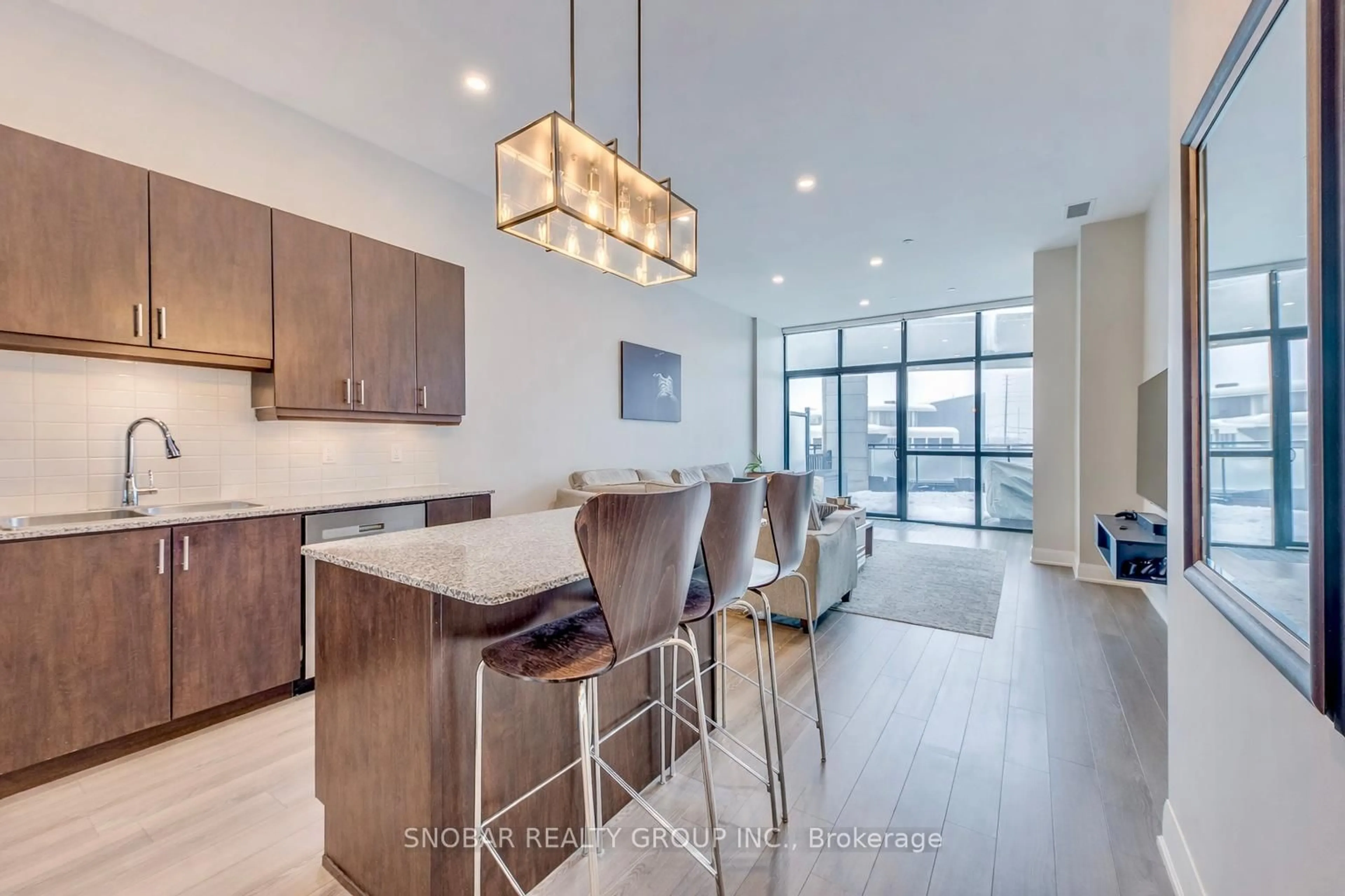 Open concept kitchen, unknown for 2900 Highway 7 #201, Vaughan Ontario L4K 0G3