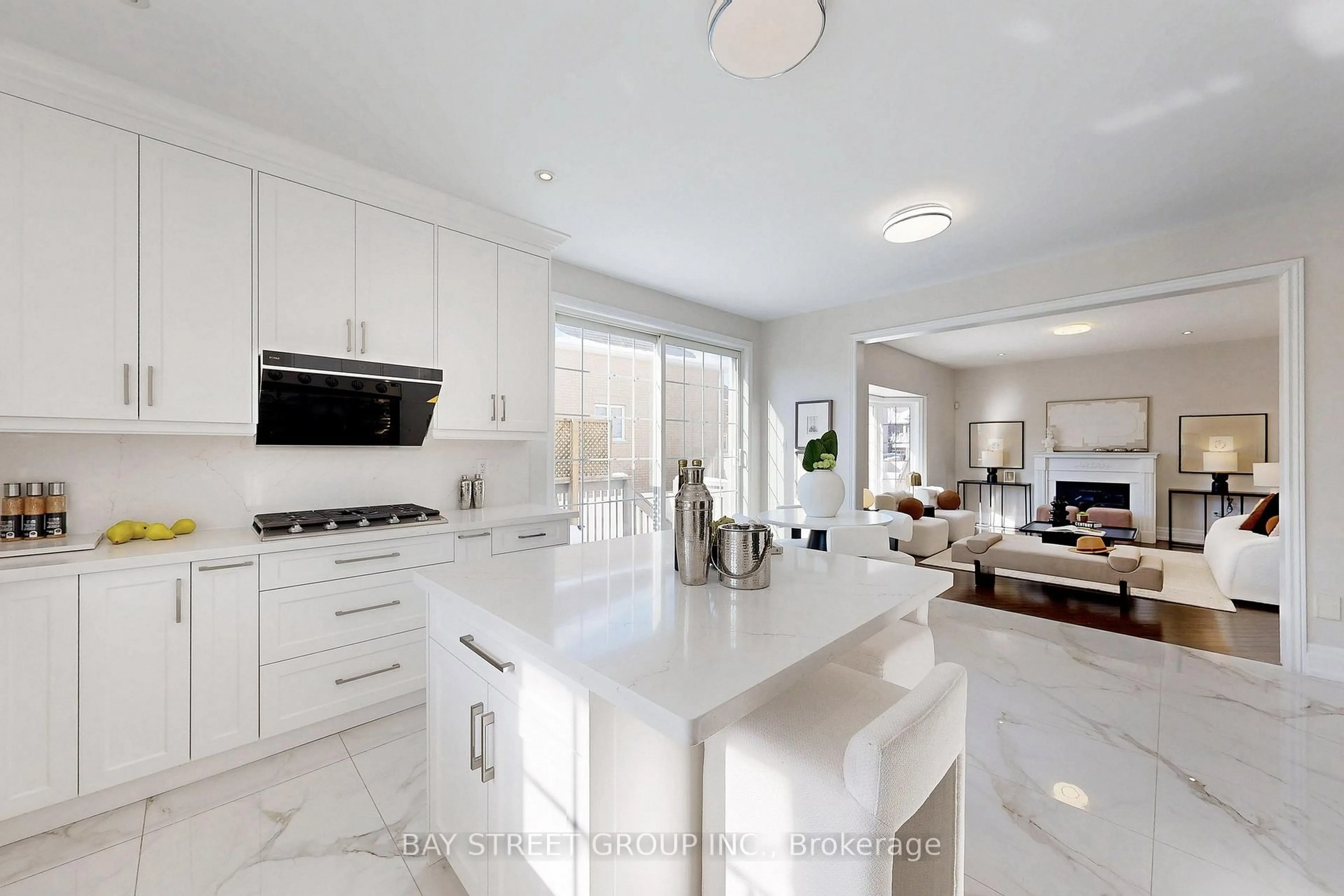 Contemporary kitchen, ceramic/tile floor for 2 Limelight St, Richmond Hill Ontario L4E 0P9