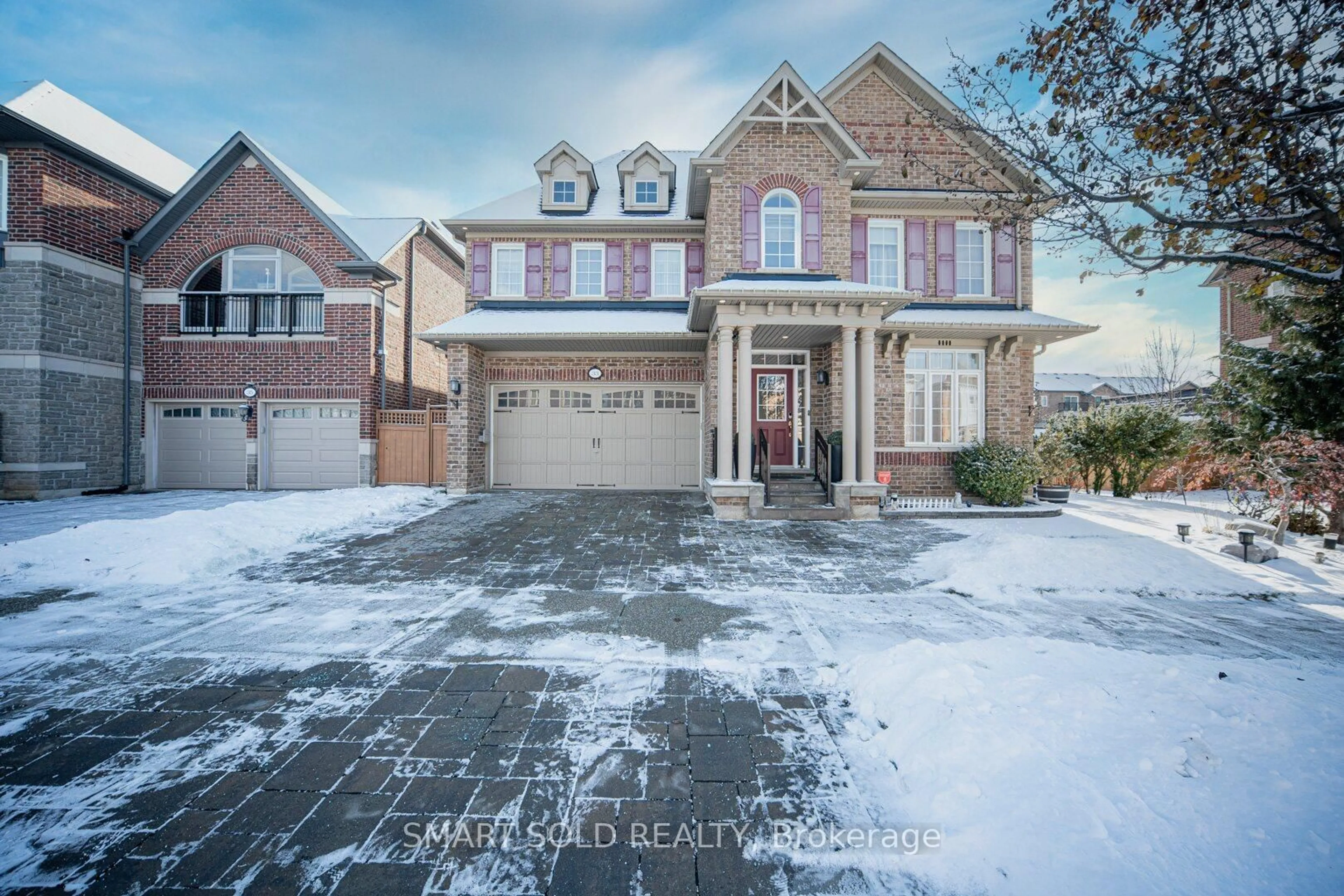 Home with brick exterior material, street for 33 Earnshaw Dr, Markham Ontario L6C 0E4