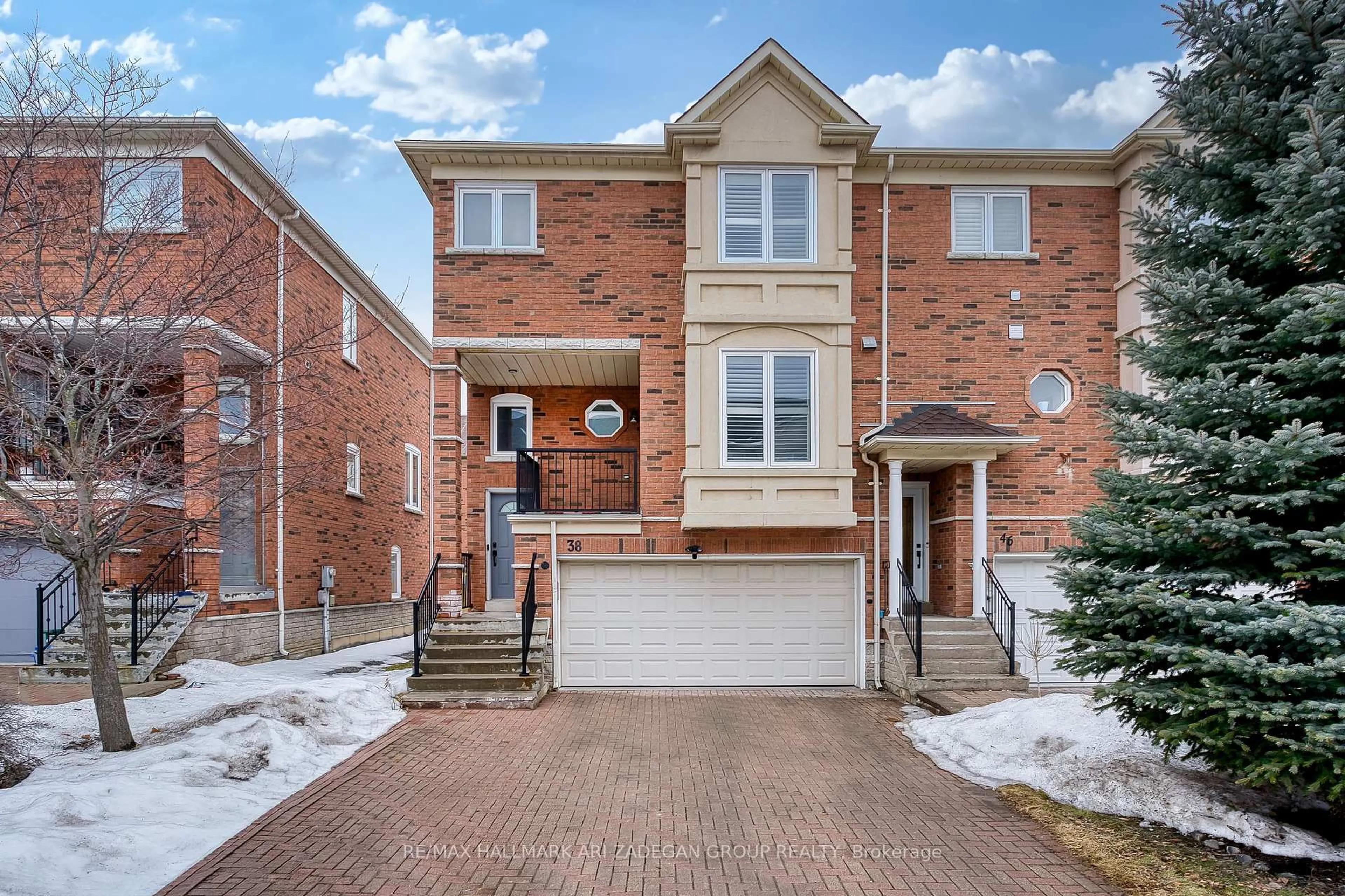 Home with brick exterior material, street for 38 Orchid Rd, Markham Ontario L3T 7T6