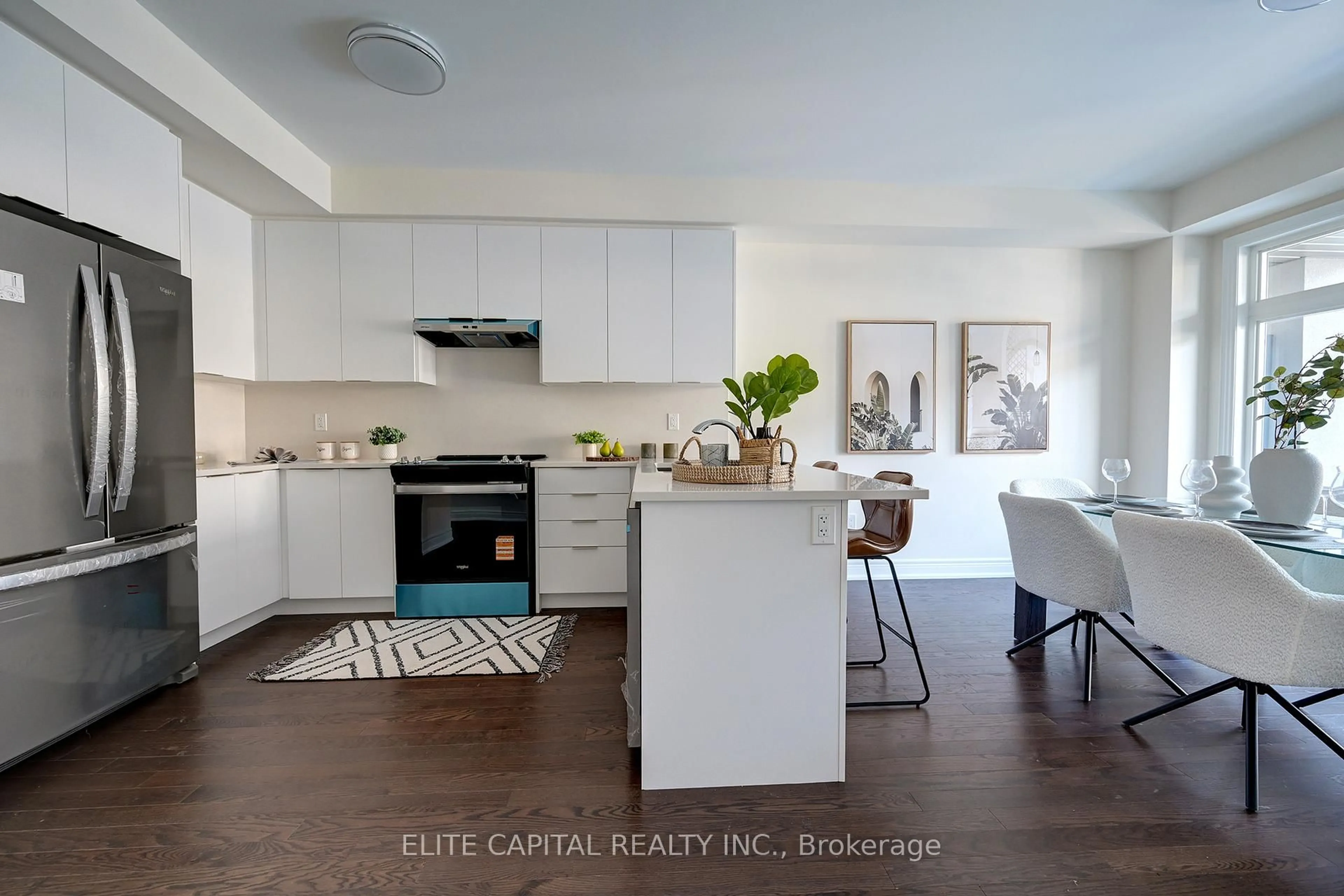 Open concept kitchen, unknown for 147 Berczy Green Dr, Markham Ontario L6C 3P5