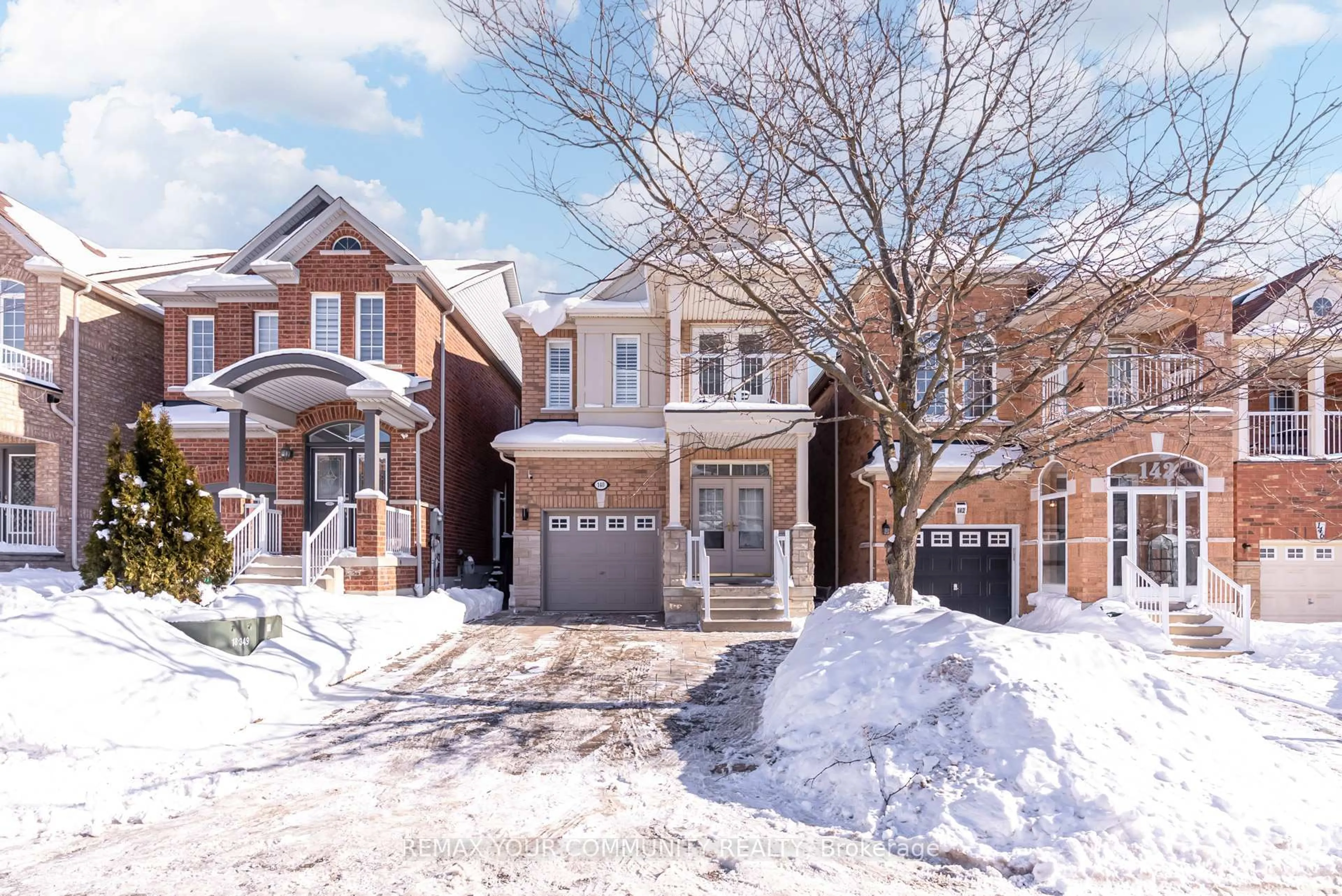 Home with brick exterior material, street for 140 Laramie Cres, Vaughan Ontario L6A 0R1
