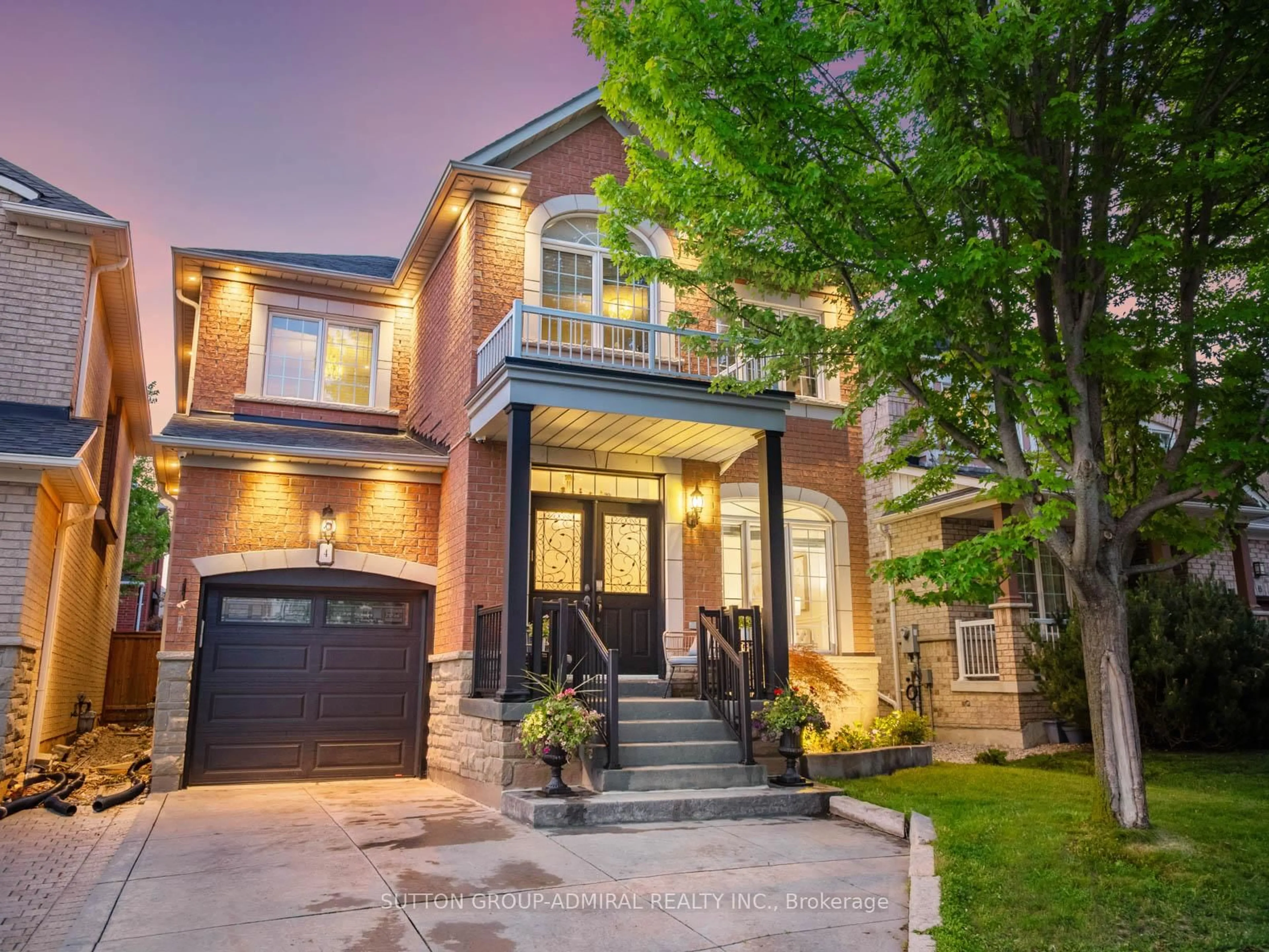 Home with brick exterior material, street for 4 Haywood Dr, Markham Ontario L6C 3C8