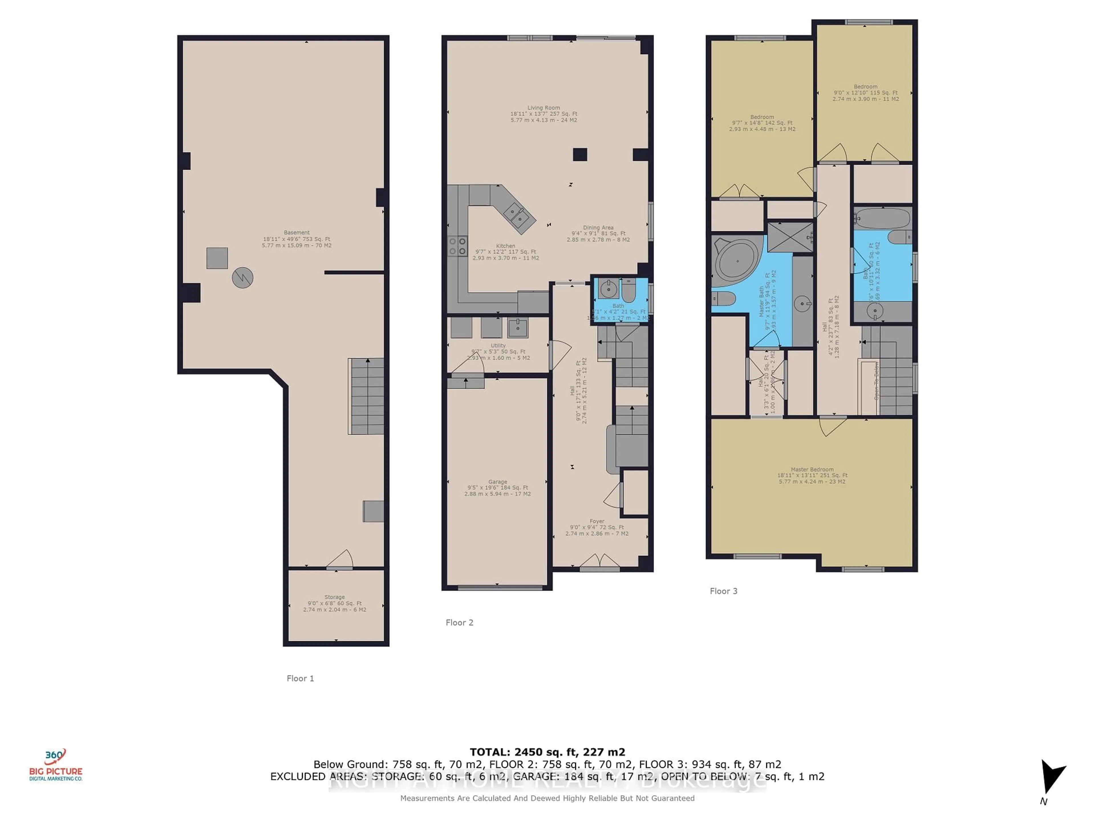 Floor plan for 62 Martini Dr, Richmond Hill Ontario L4S 2T7