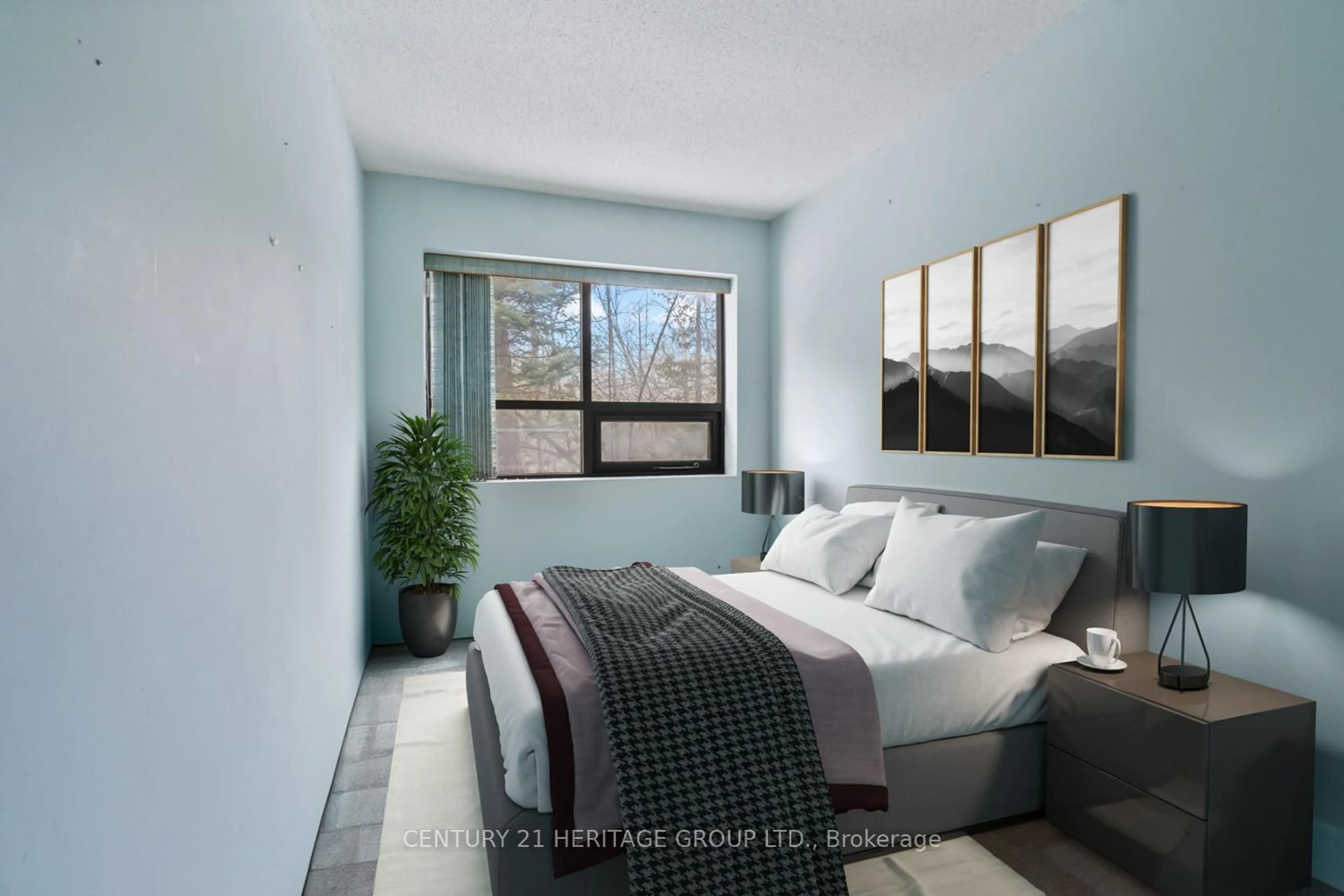 Bedroom with bed, unknown for 166 Olive St #105, East Gwillimbury Ontario L9N 1M9