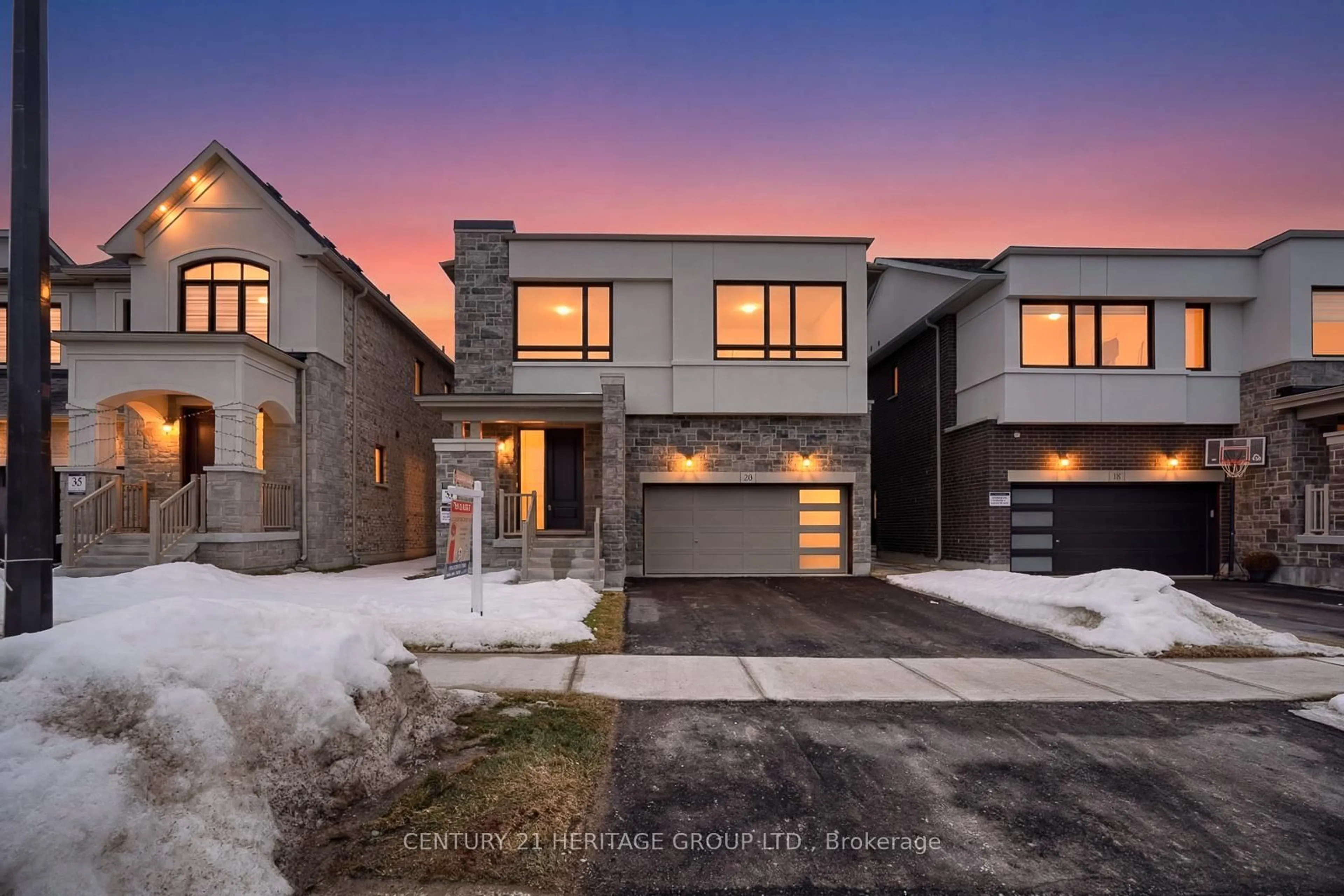 Home with brick exterior material, street for 20 Vasey Rd, Bradford West Gwillimbury Ontario L3Z 4P6