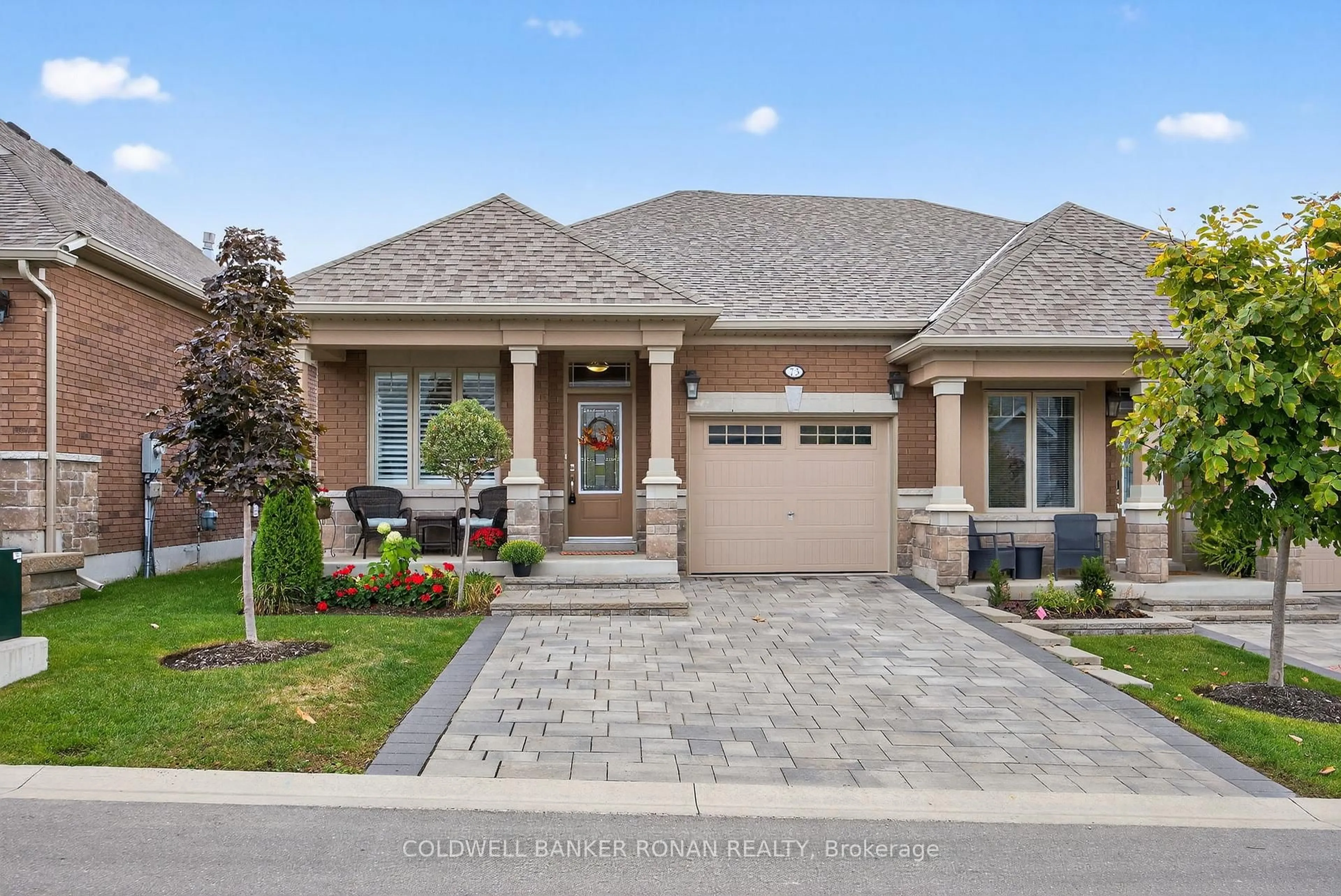 Home with brick exterior material, street for 73 Summerhill Dr #10, New Tecumseth Ontario L9R 0S5