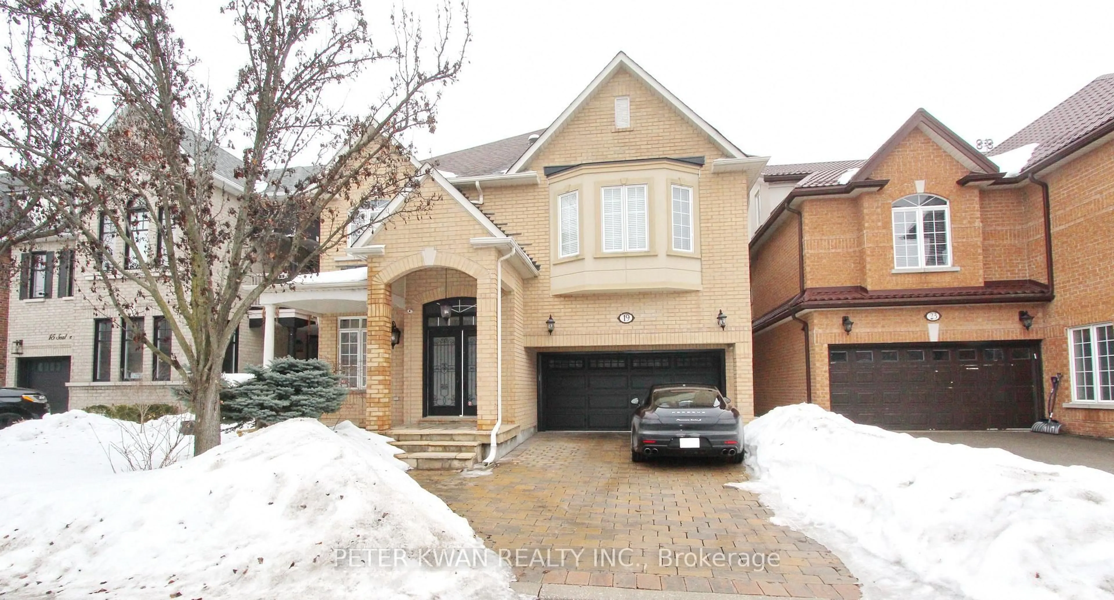 Home with brick exterior material, street for 19 Seabreeze Ave, Vaughan Ontario L4J 8R6