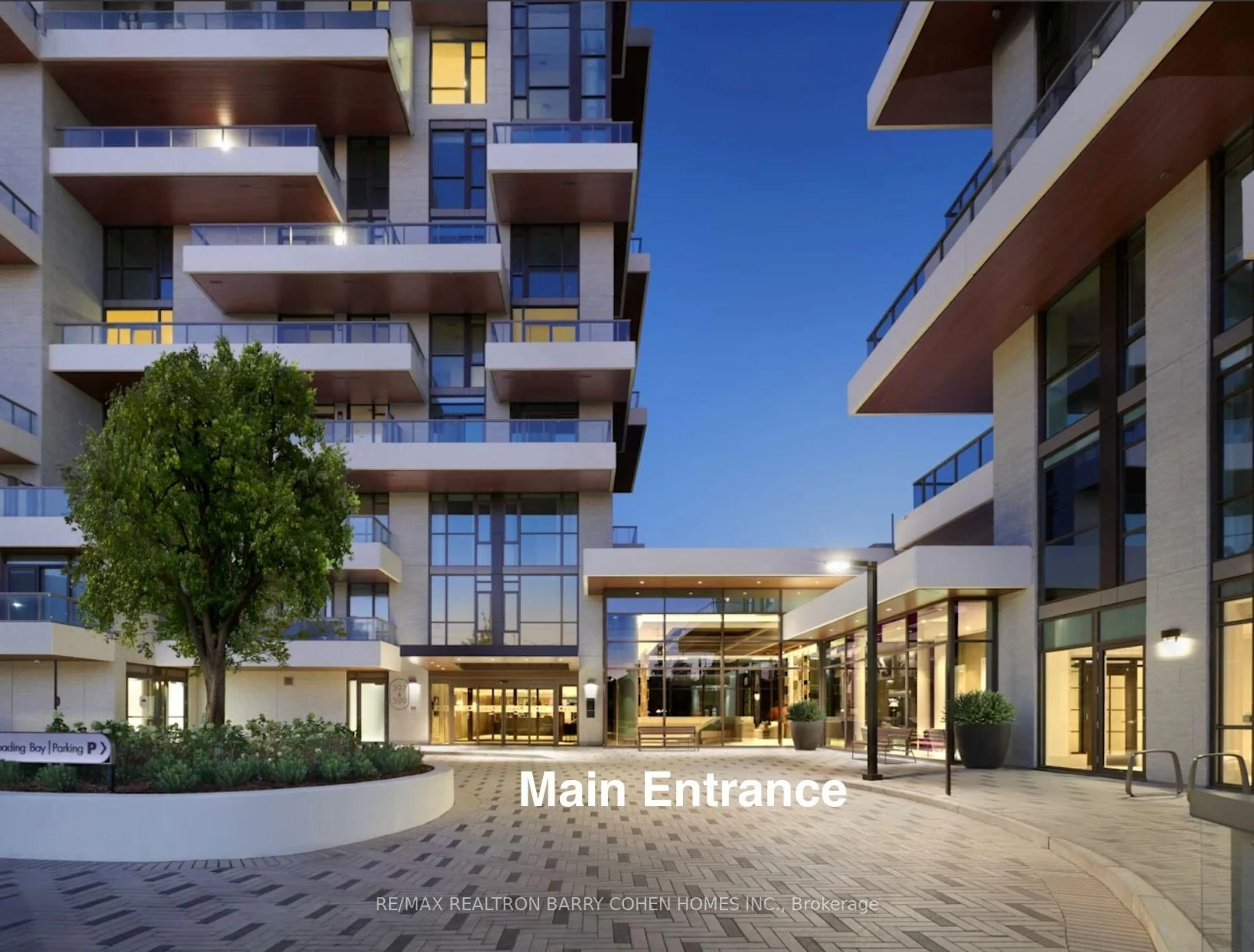 Indoor foyer for 397 Royal Orchard Blvd #1008, Markham Ontario L3T 0H3