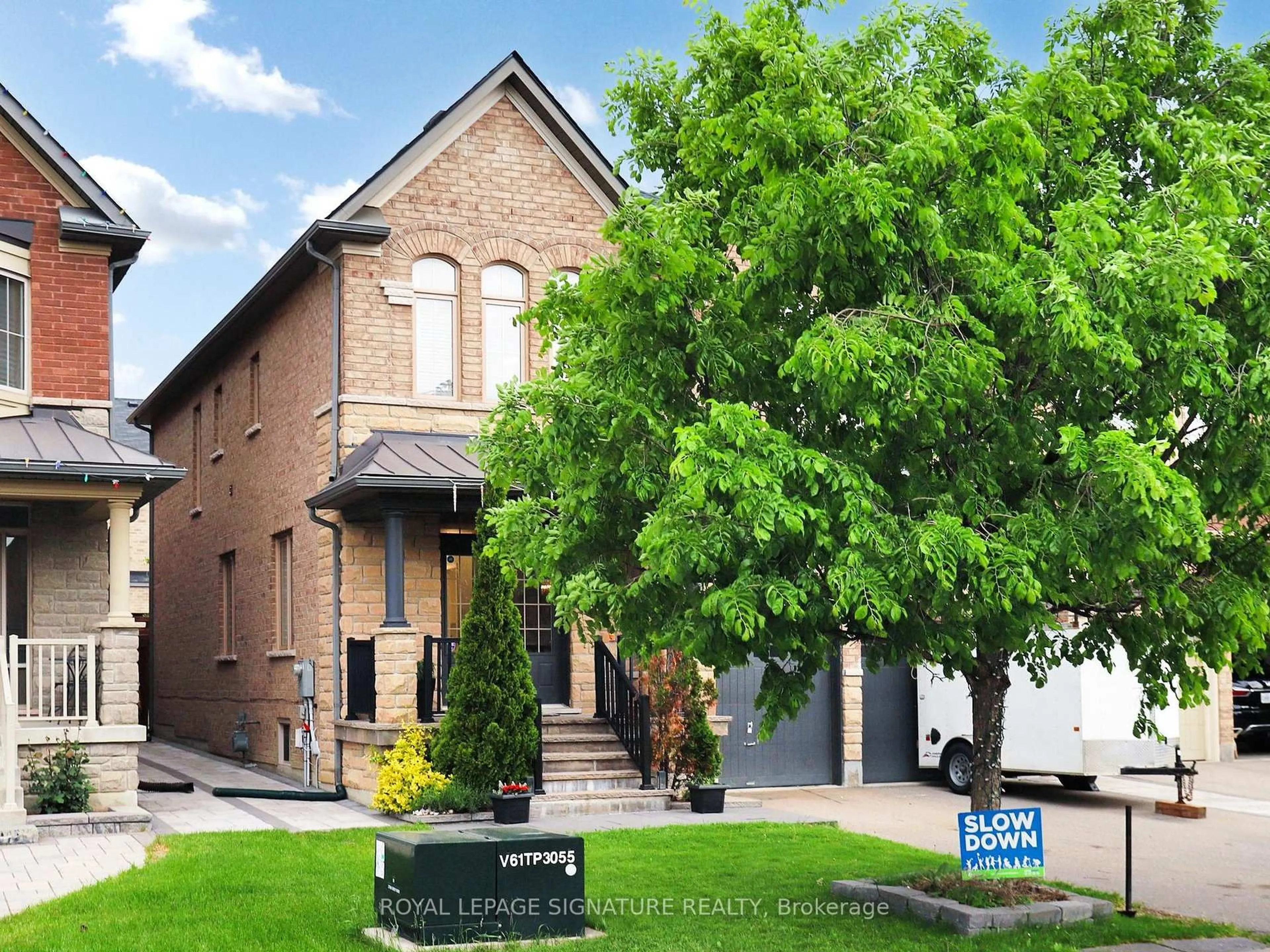 Home with brick exterior material, street for 46 Kincardine St, Vaughan Ontario L4H 4H7