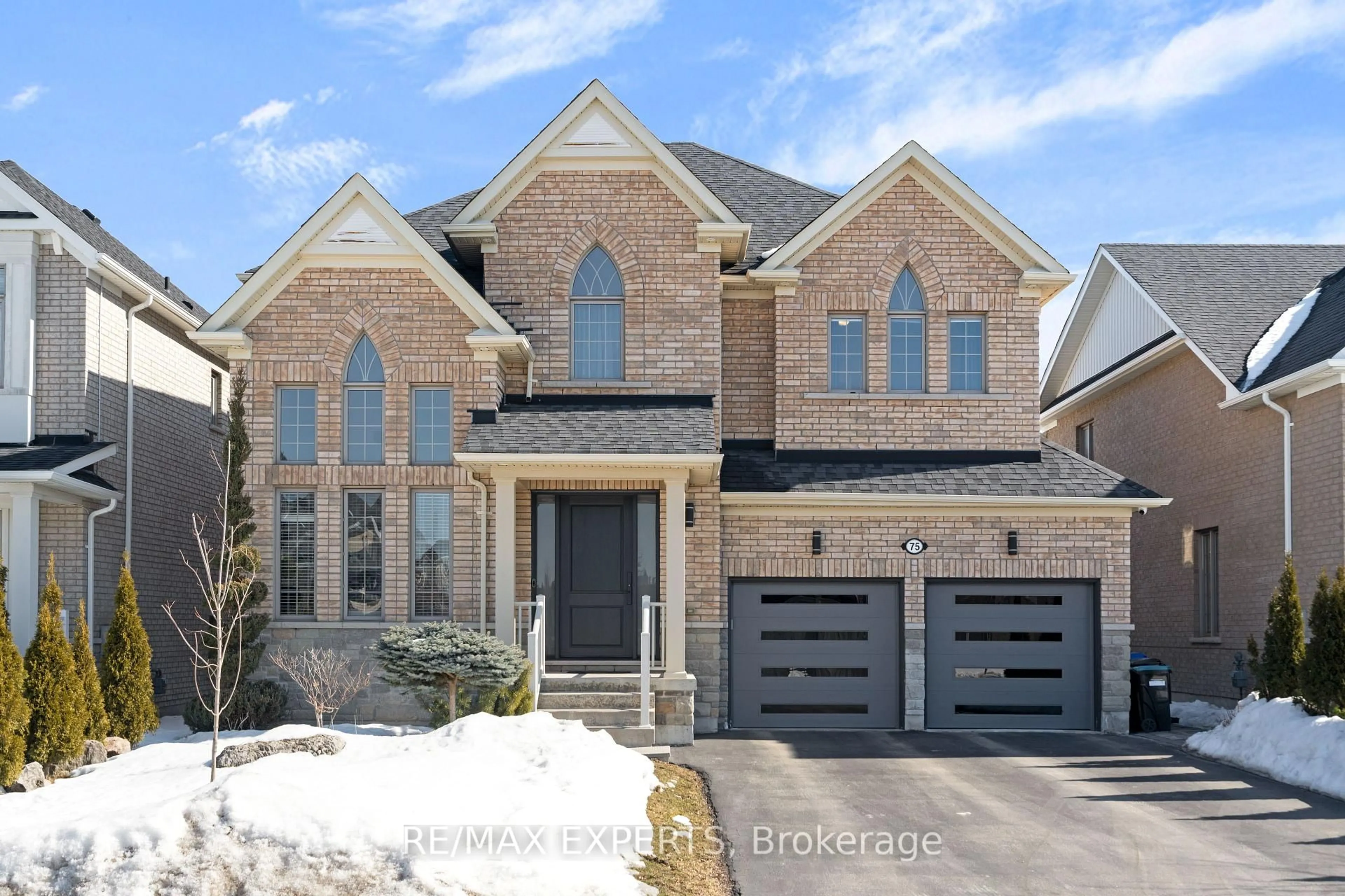 Home with brick exterior material, street for 75 Turner Dr, New Tecumseth Ontario L0G 1W0