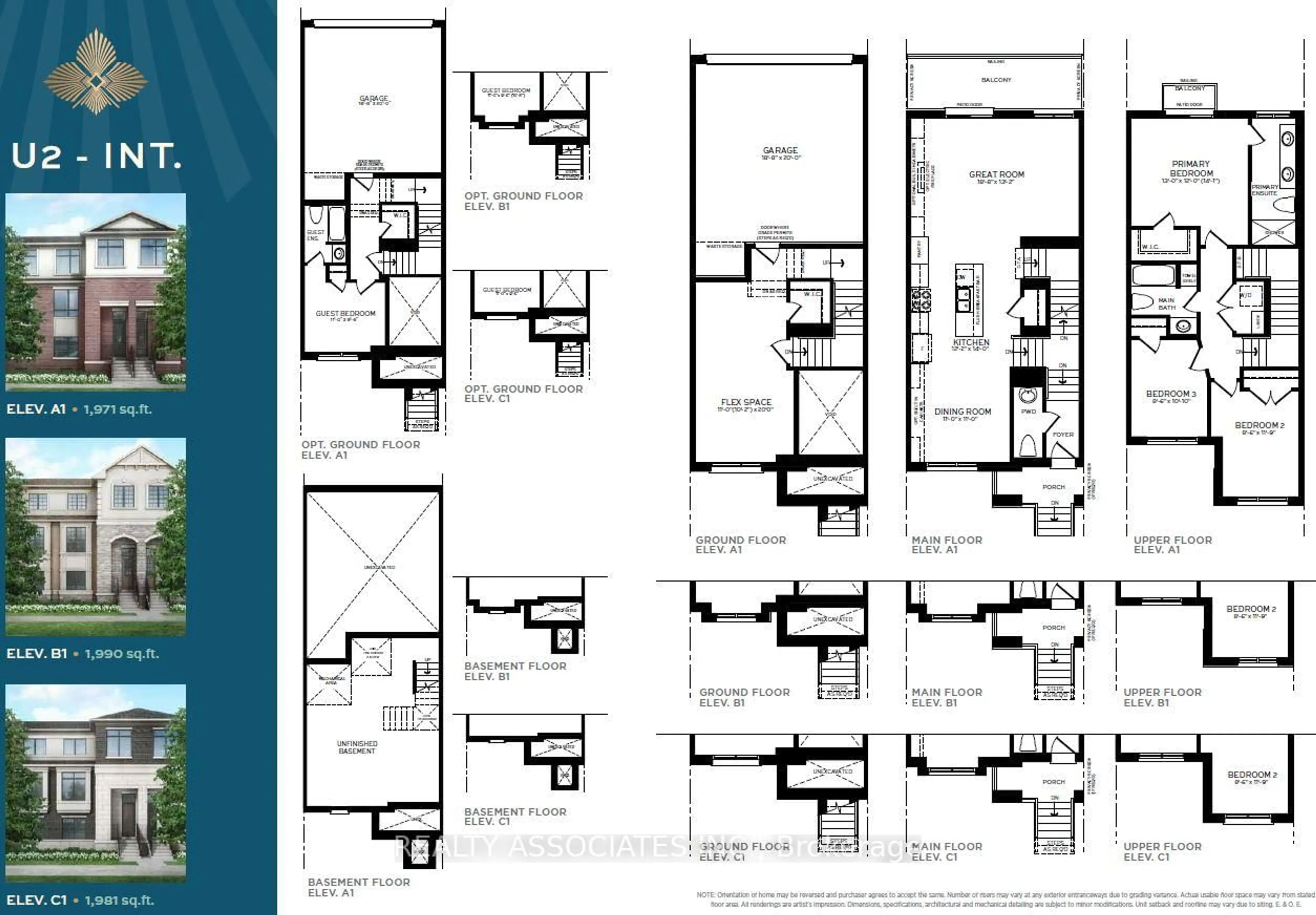Floor plan for 19 Mermot Lane, Richmond Hill Ontario L4B 0J5