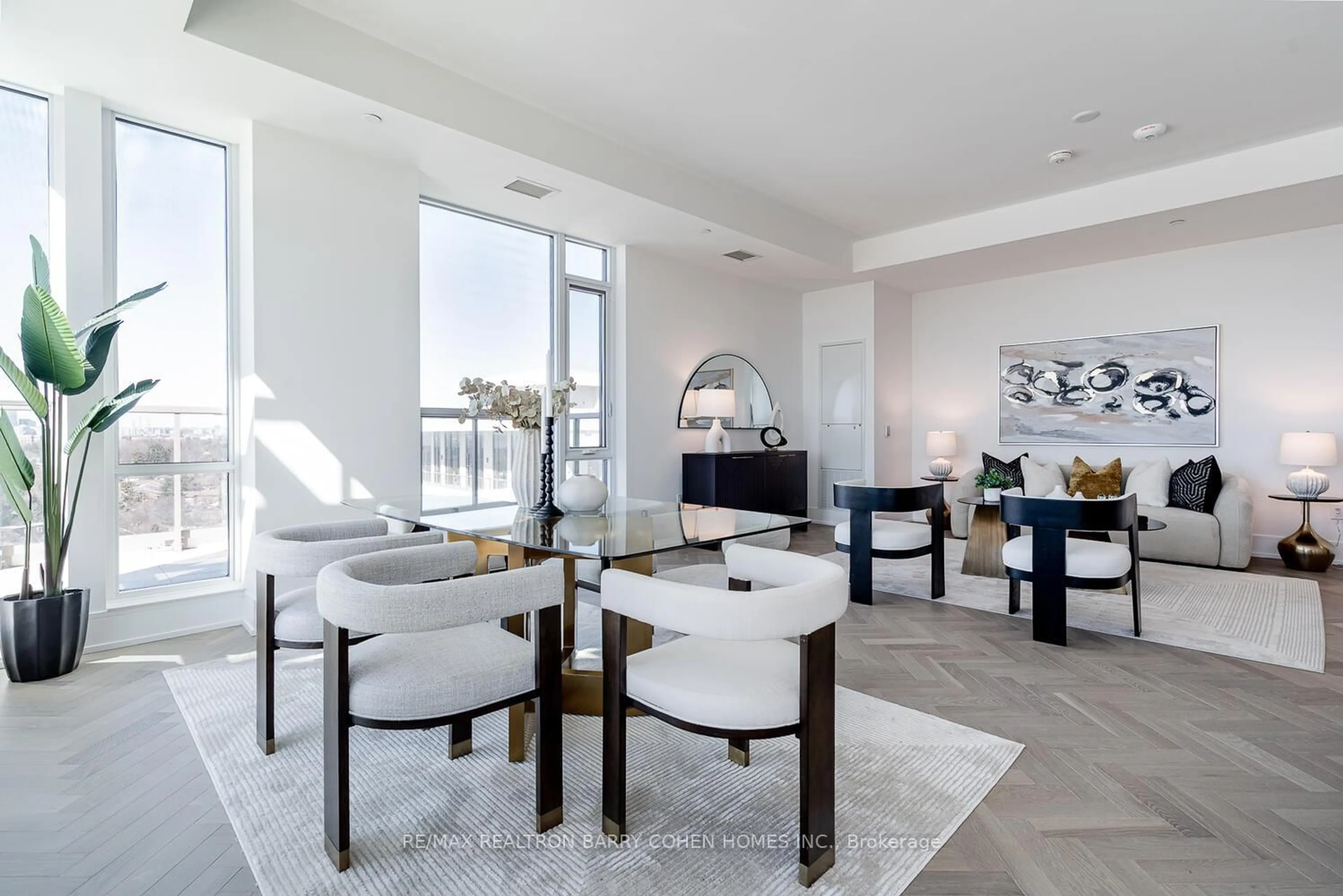 Dining room, ceramic/tile floor for 399 Royal Orchard Blvd #PH22, Markham Ontario L3T 0H3