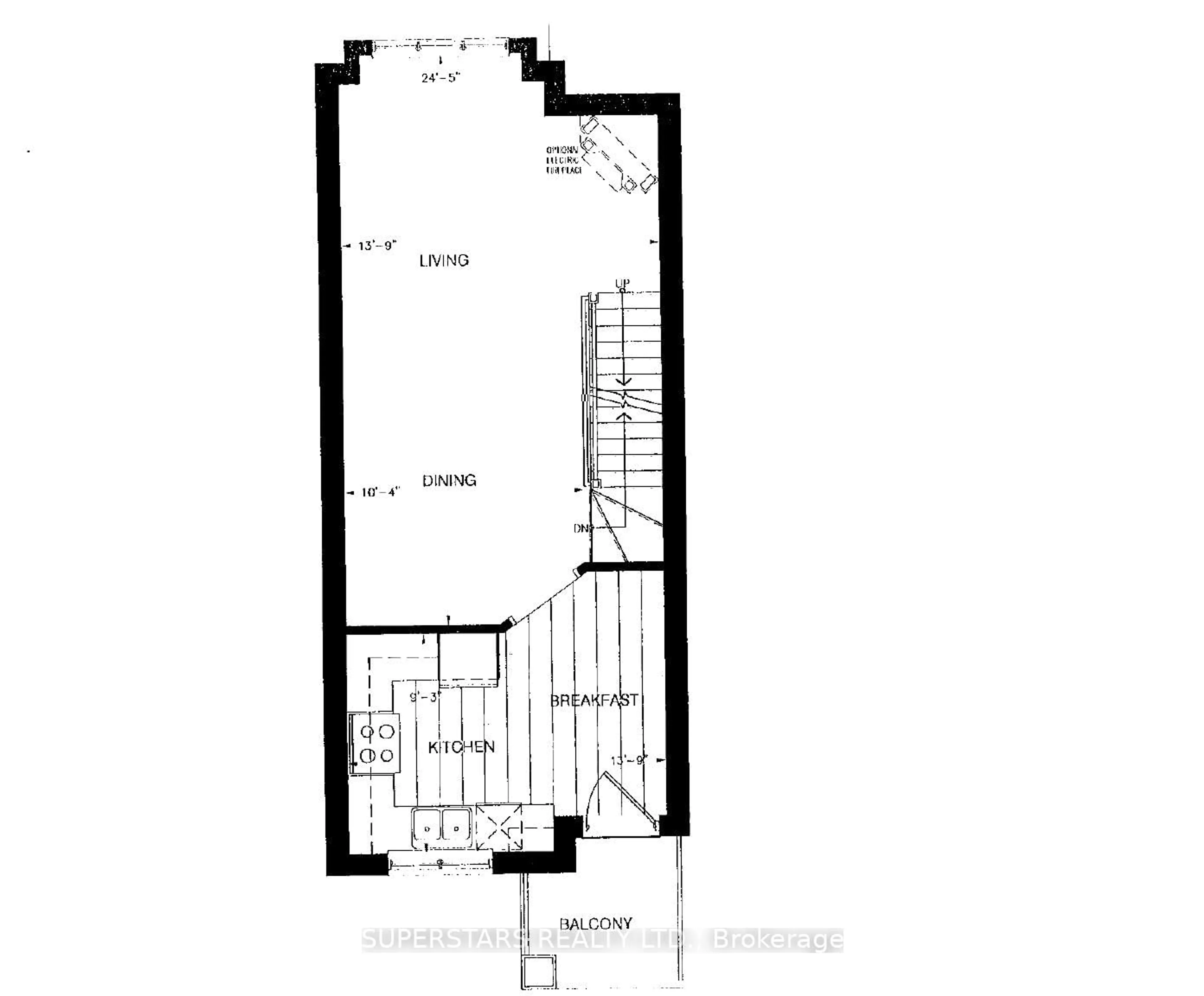 Floor plan for 261 South Park Rd, Markham Ontario L3T 0B6