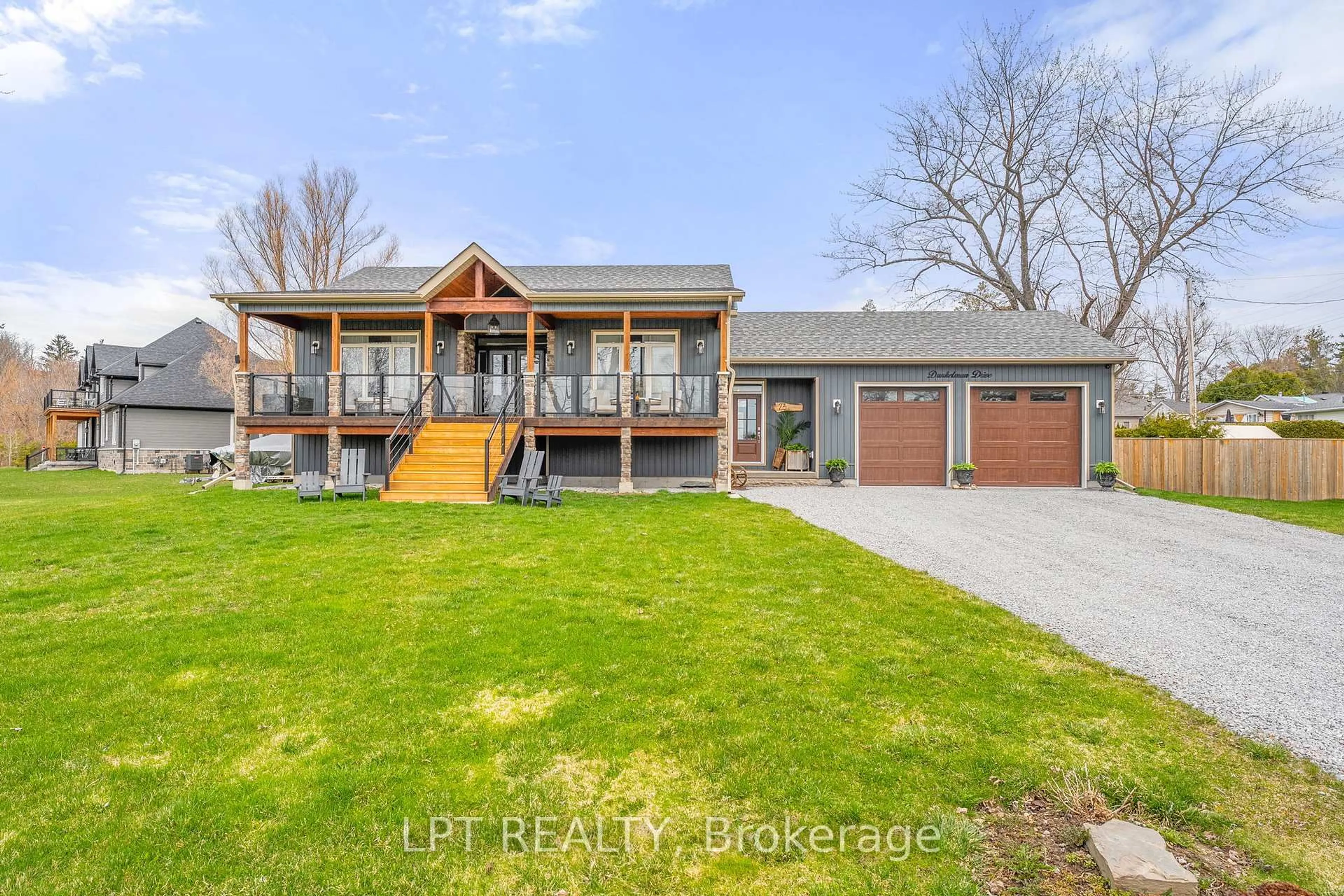 Home with brick exterior material, water/lake/river/ocean view for 23 Dunkelman Dr, Georgina Ontario L4P 3C8