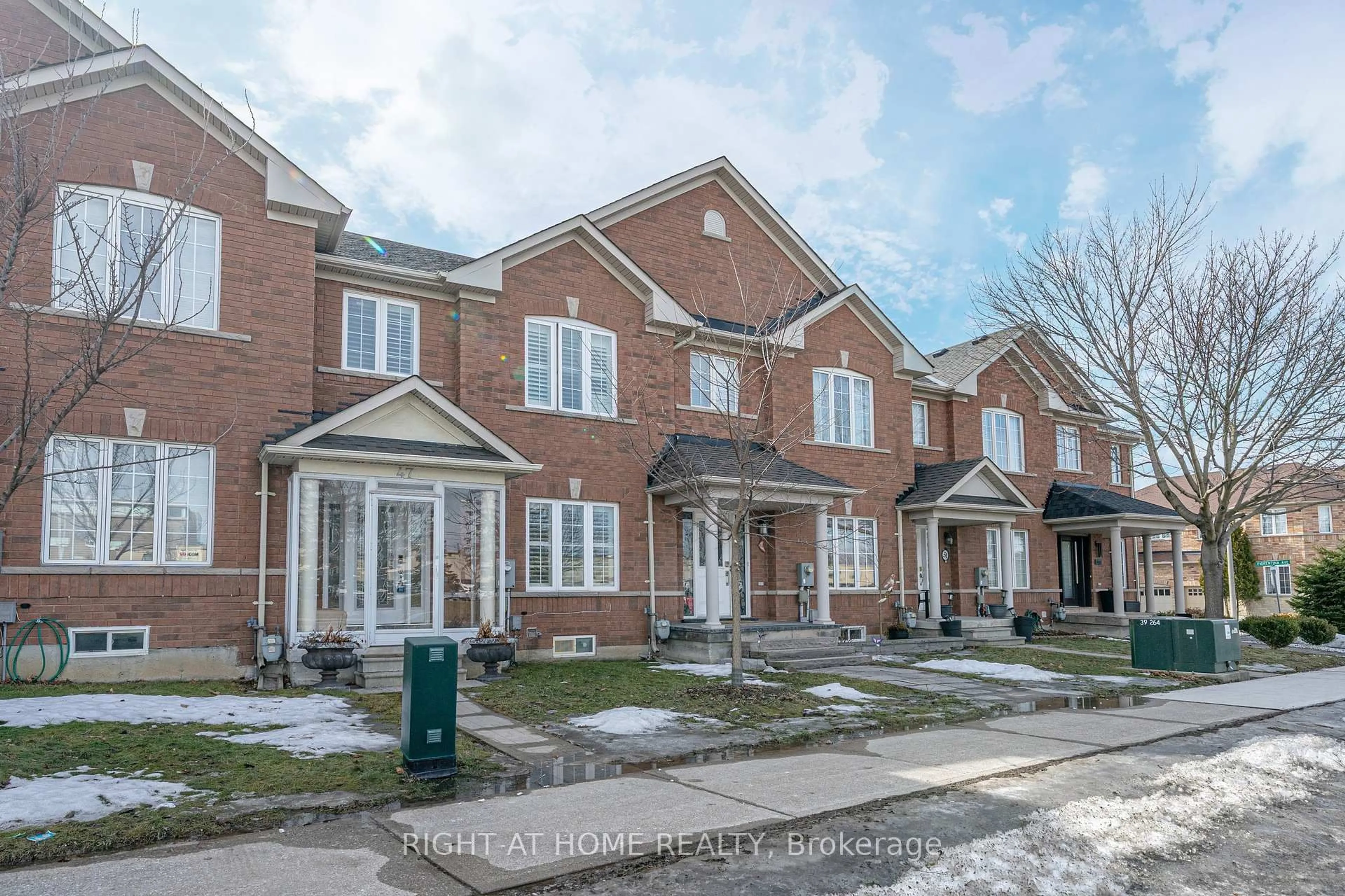 Home with brick exterior material, street for 47 Davos Rd, Vaughan Ontario L4H 2Y1