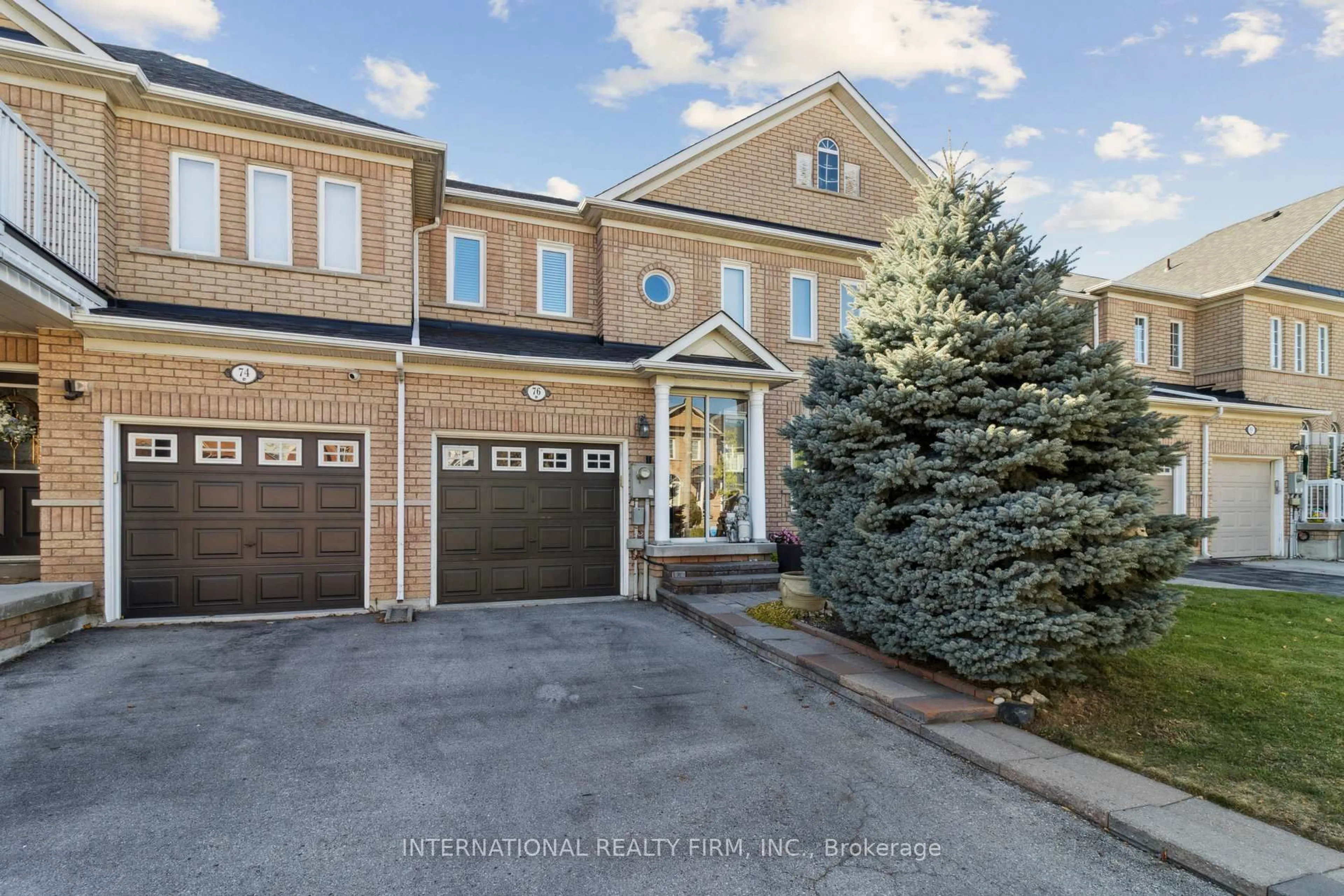Home with brick exterior material, street for 76 Timberwolf Cres, Vaughan Ontario L4H 2W1