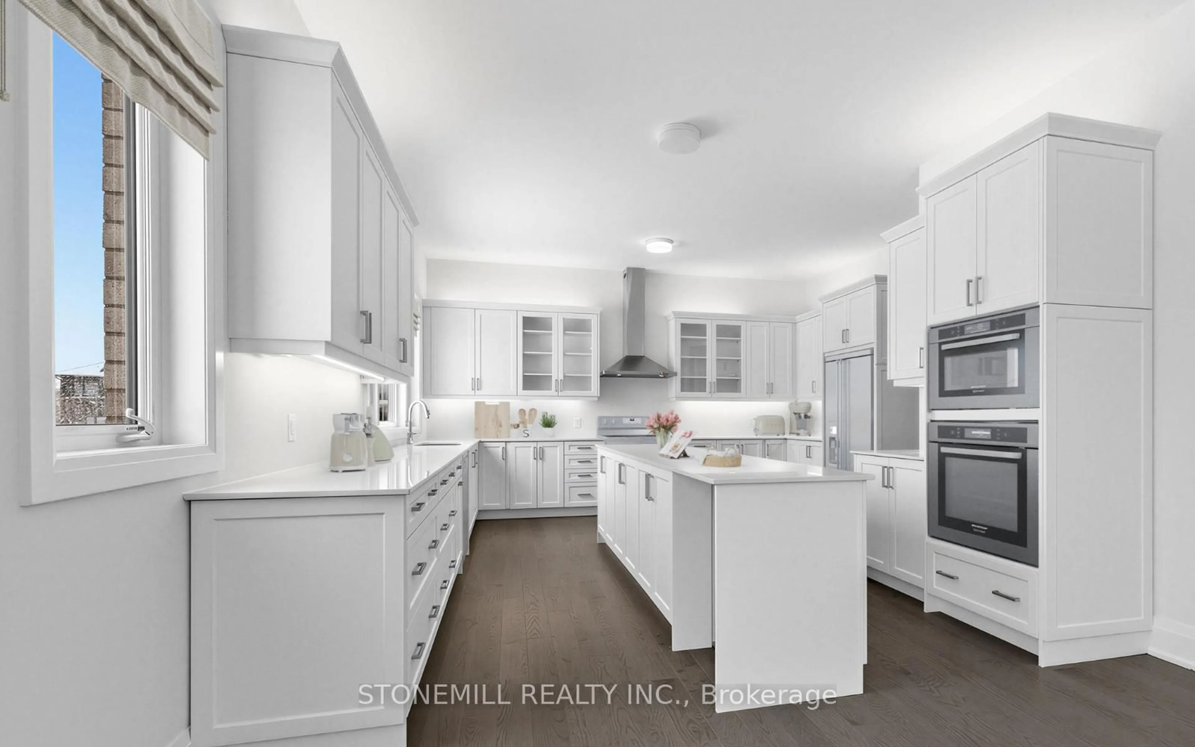 Contemporary kitchen, ceramic/tile floor for 11 Edgar Ave, Essa Ontario L3W 0A9