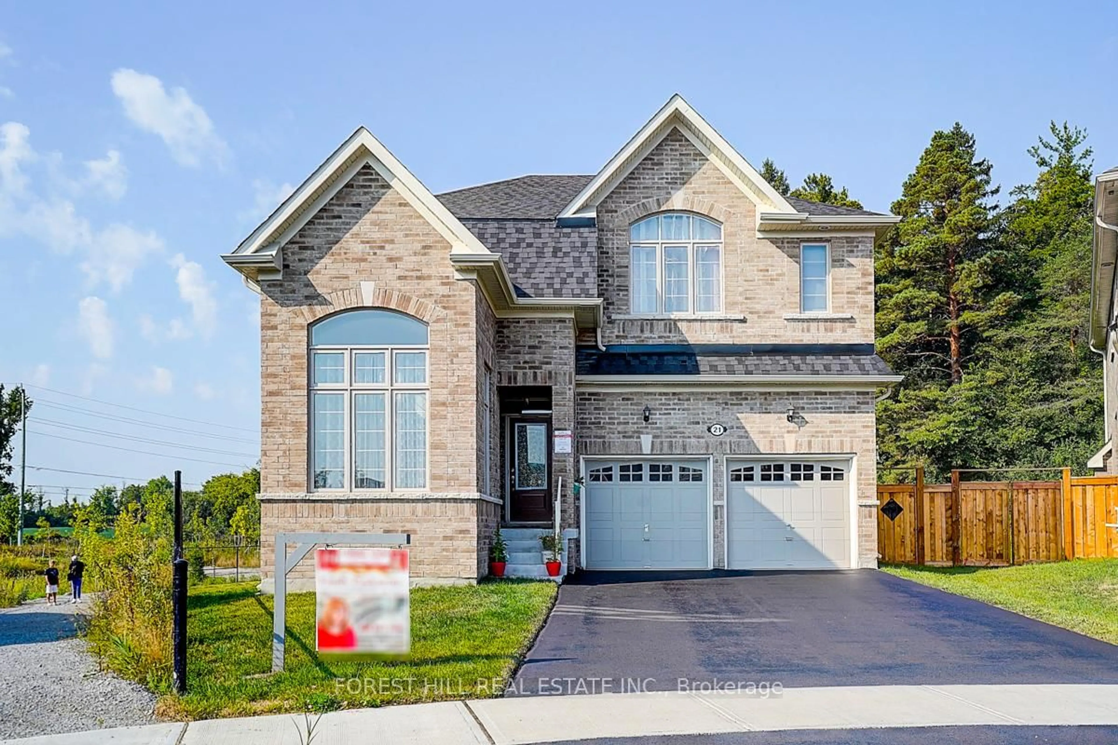 Home with brick exterior material, street for 21 Dorothy Caine Cres, Georgina Ontario L4P 0S6